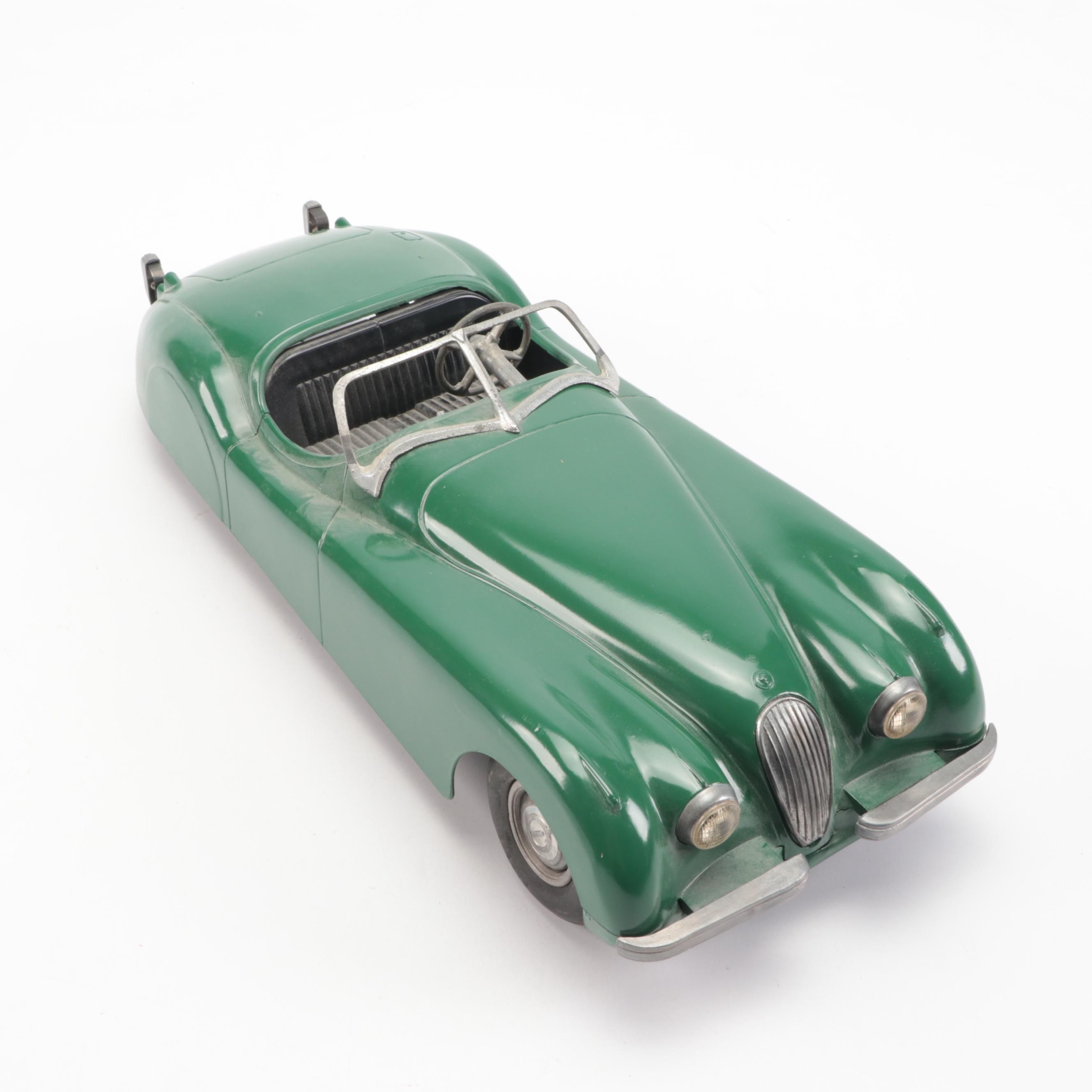 Doepke Model Toys Jaguar XK120 Roadster Steel Diecast Toy Car