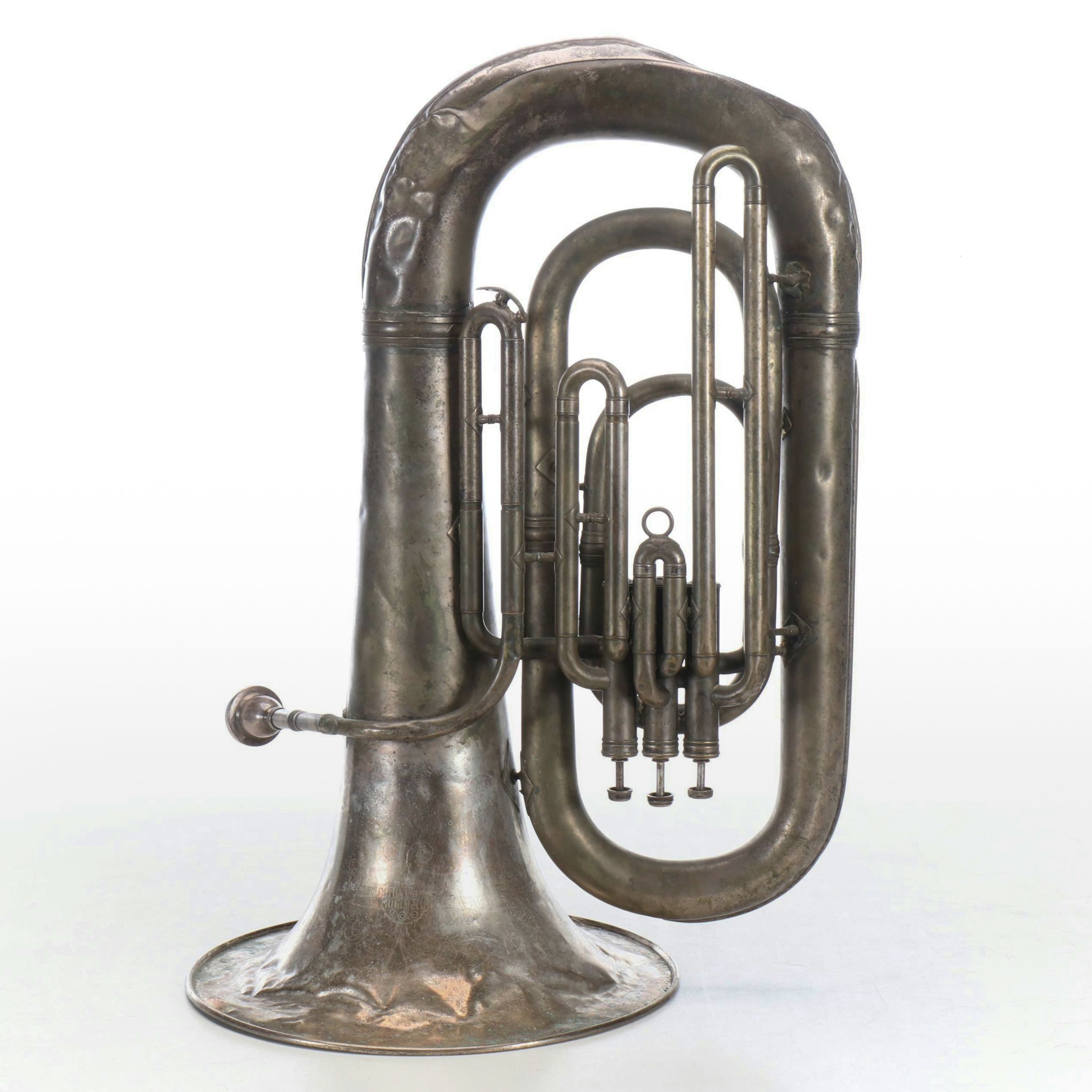 Grand Rapids Band Instrument Company Metal Tuba, Early 20th C.