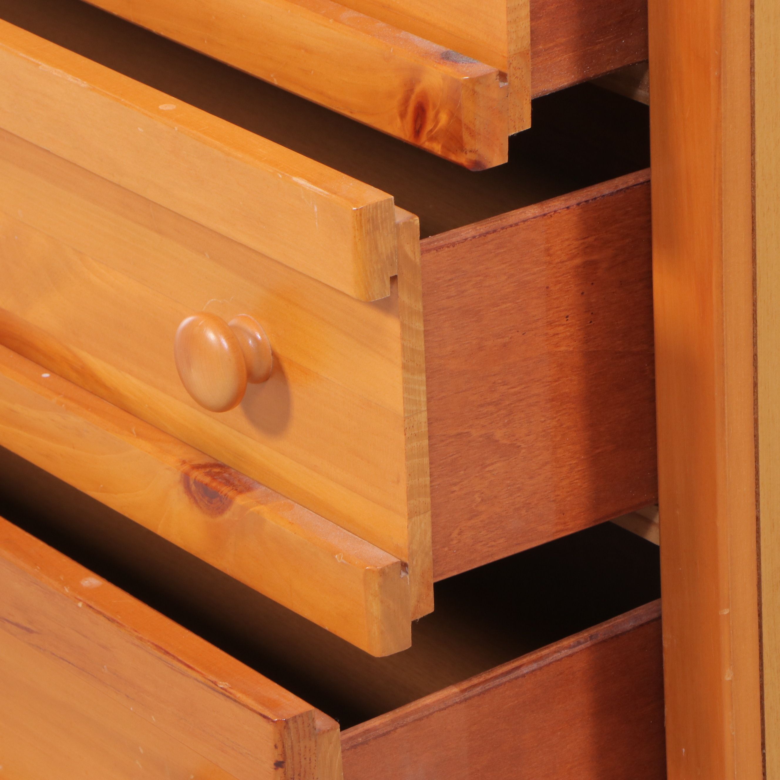 Pine Three-Drawer Chest