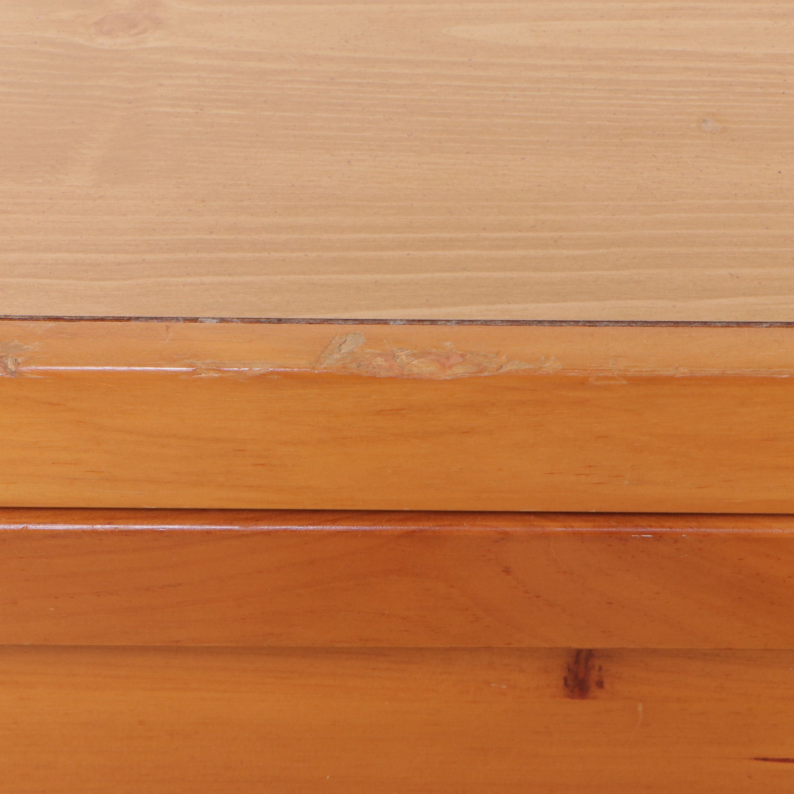 Pine Three-Drawer Chest