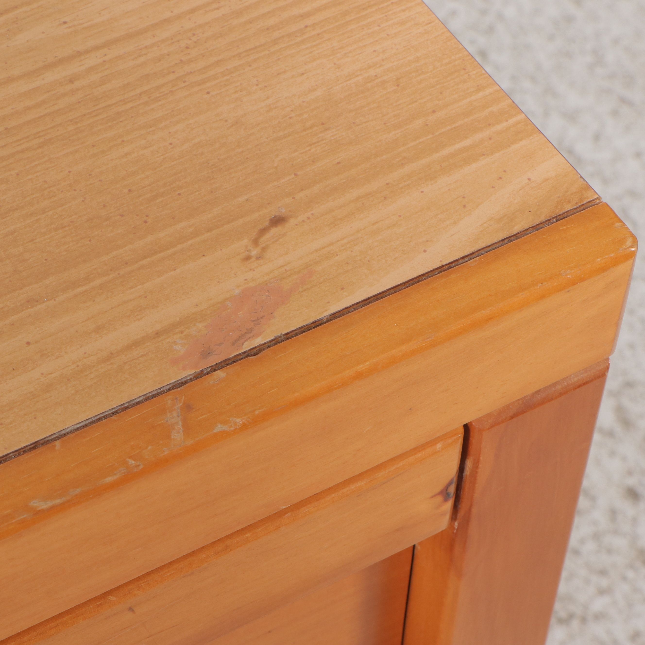 Pine Three-Drawer Chest