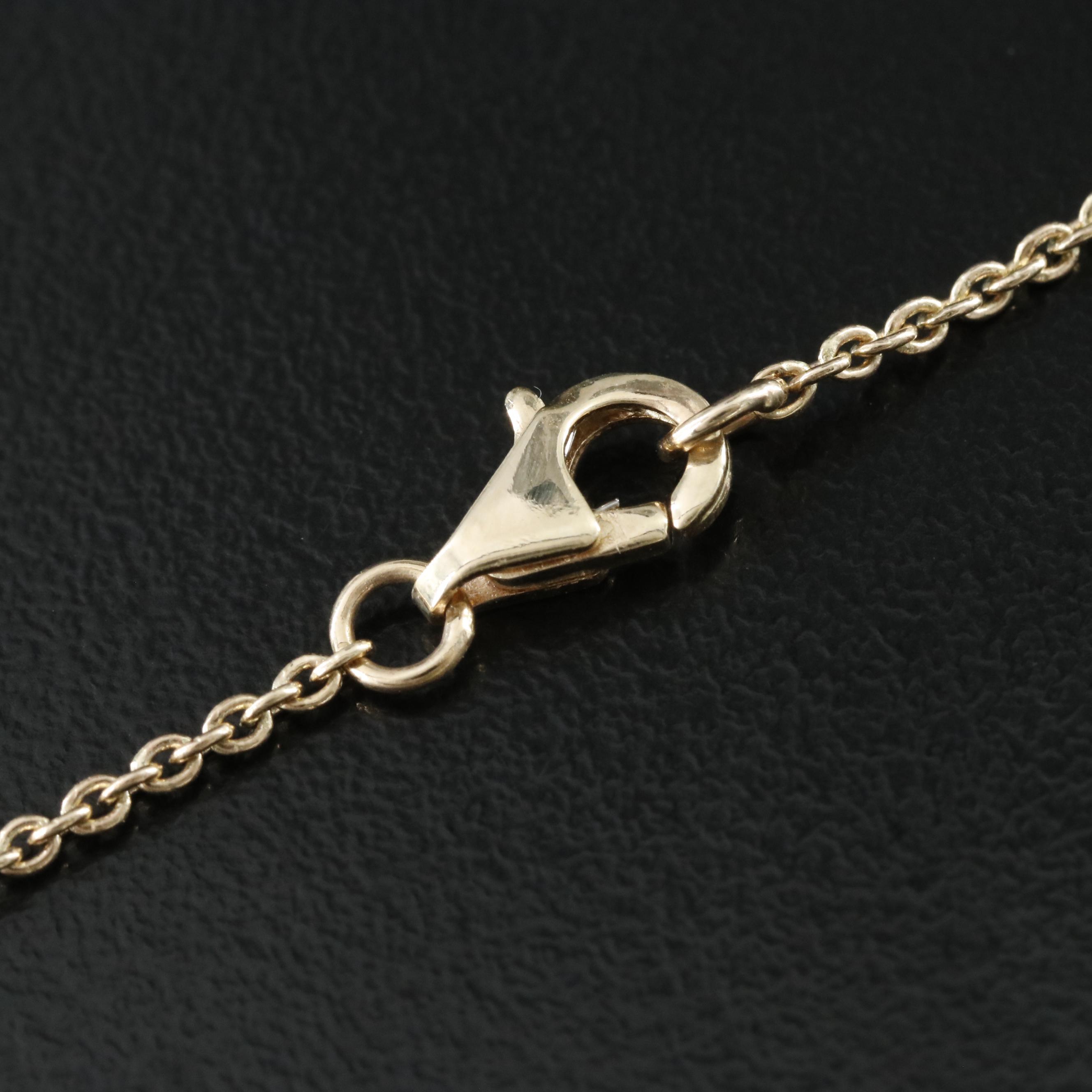 14K 6.33 CTW Lab Grown Diamond Necklace