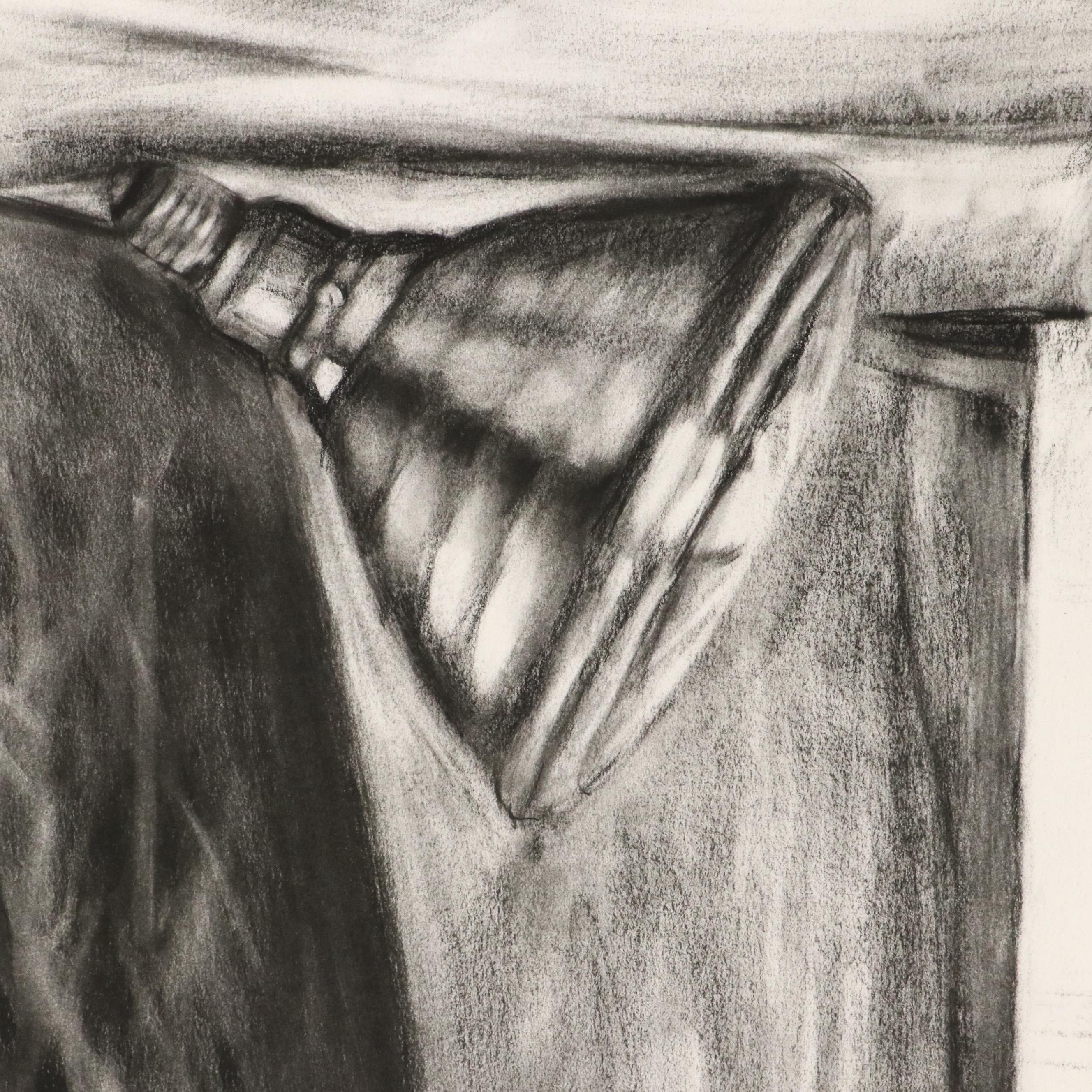 Ben Farrell Graphite Drawings of Figure Studies, 2010s