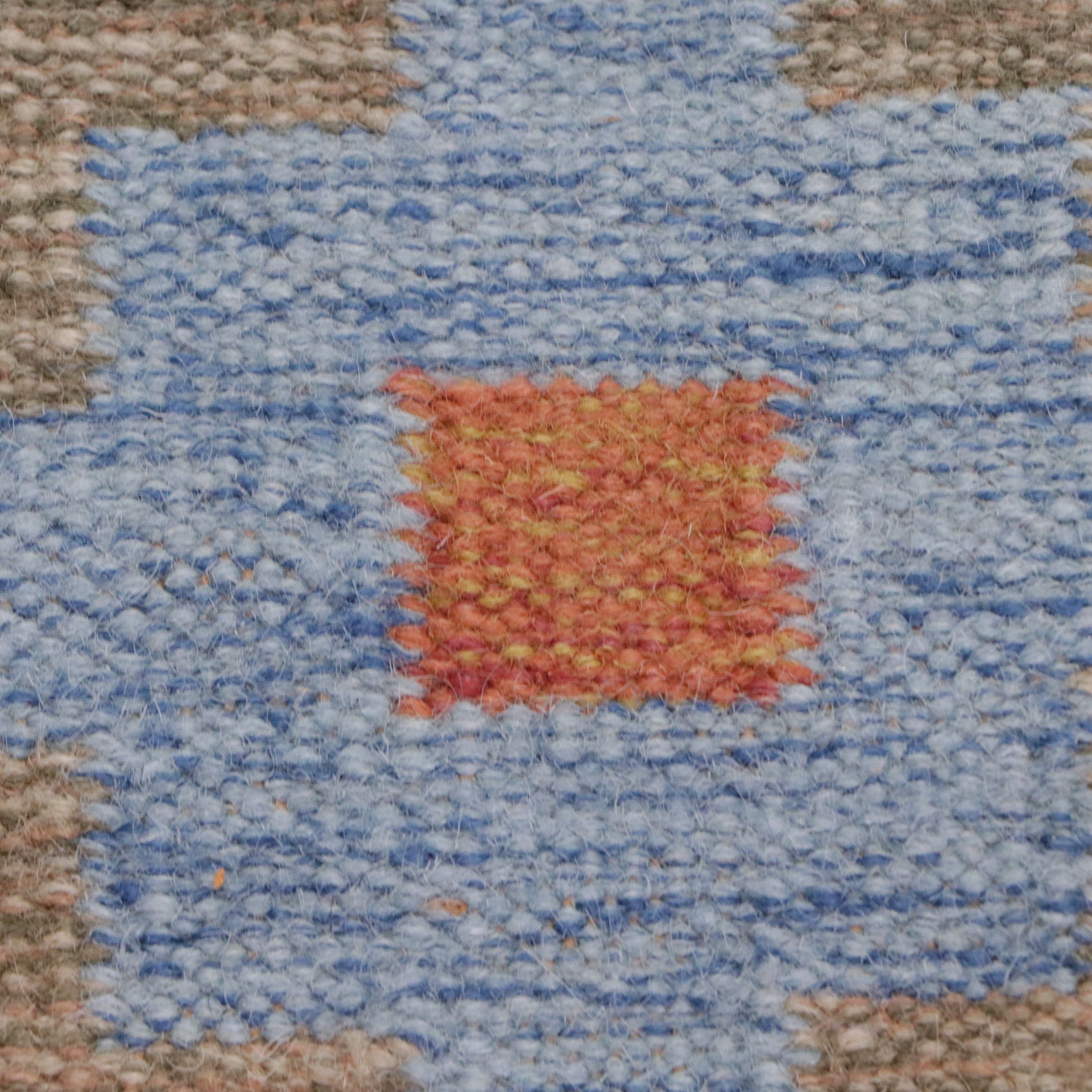 7'11 x 9'11 Handwoven Indian Dhurrie Area Rug