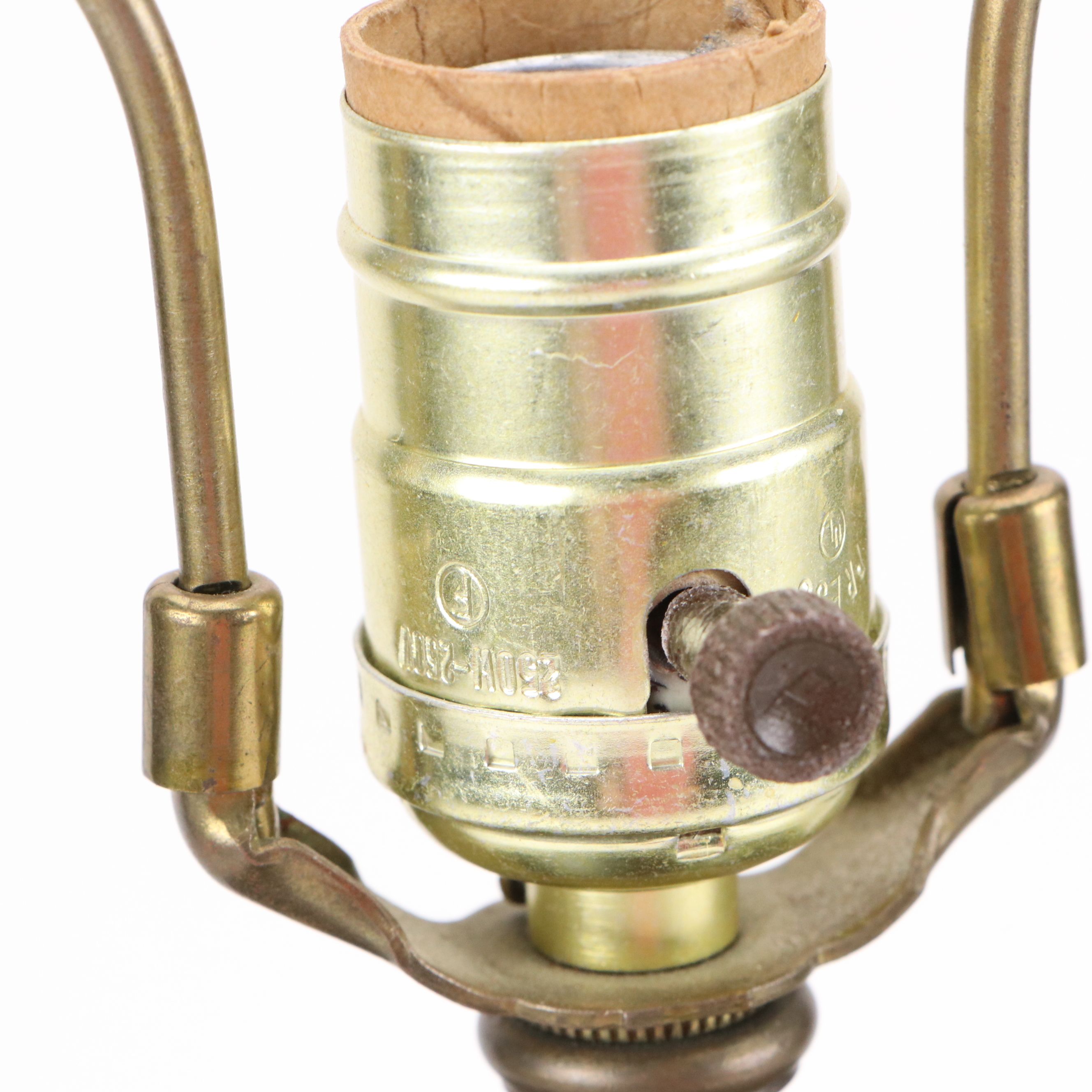 Pair of Chinese Cylindrical Famille Rose Figural Porcelain Table Lamps