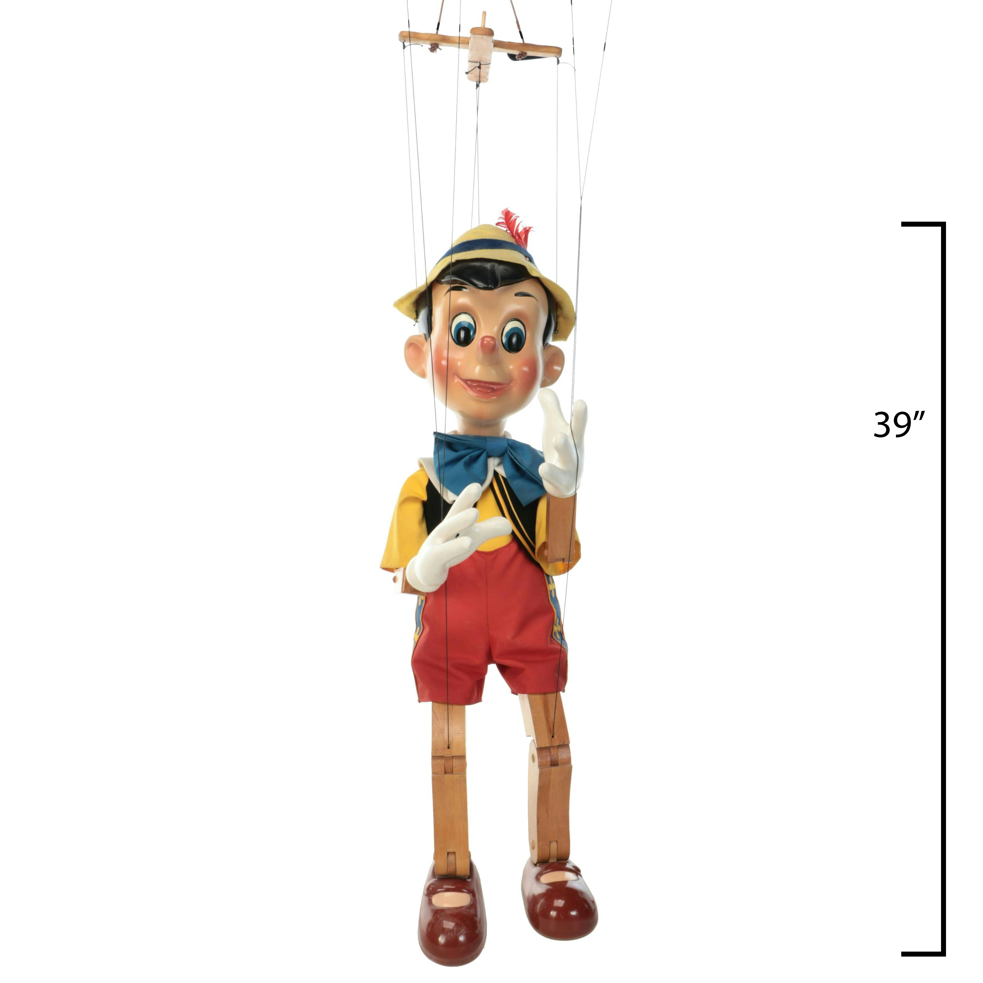 Limited Edition Bob Baker for Walt Disney "Pinocchio" Marionette