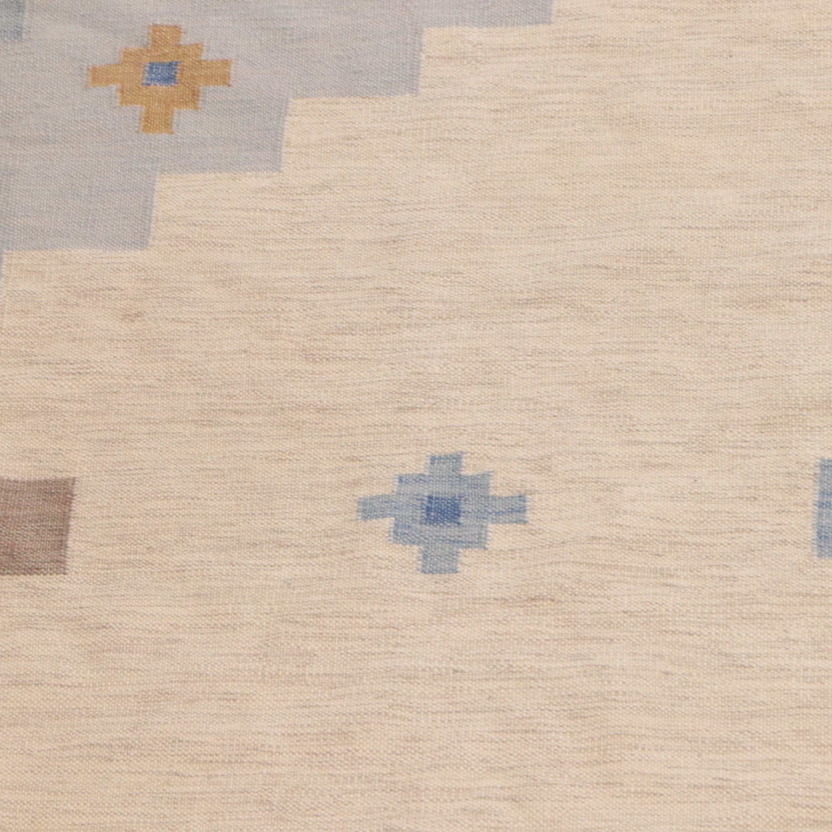 8'3 x 9'11 Handwoven Indian Dhurrie Area Rug