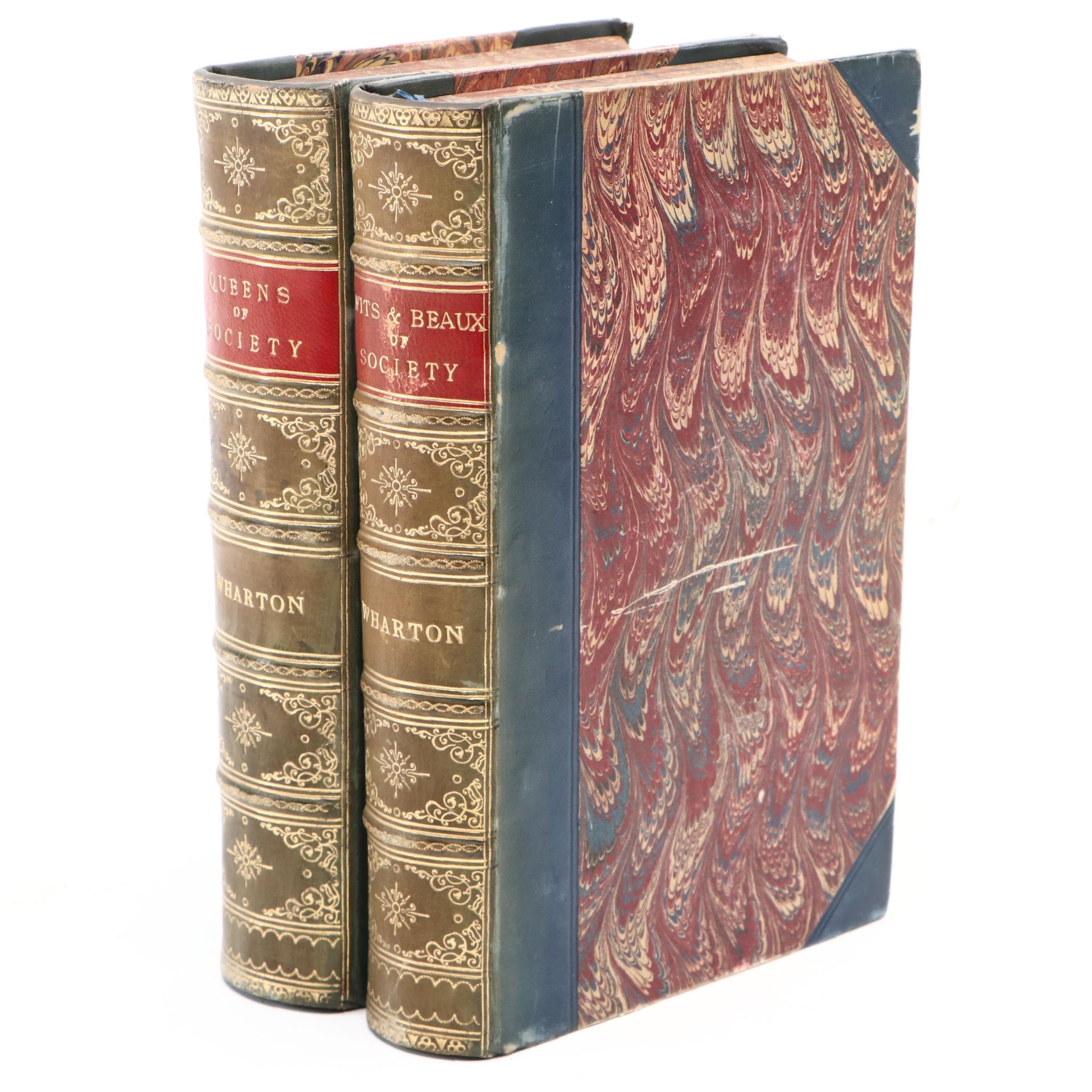 "The Queens of Society" and "Wits of Society" by Grace and Philip Wharton, 1870s