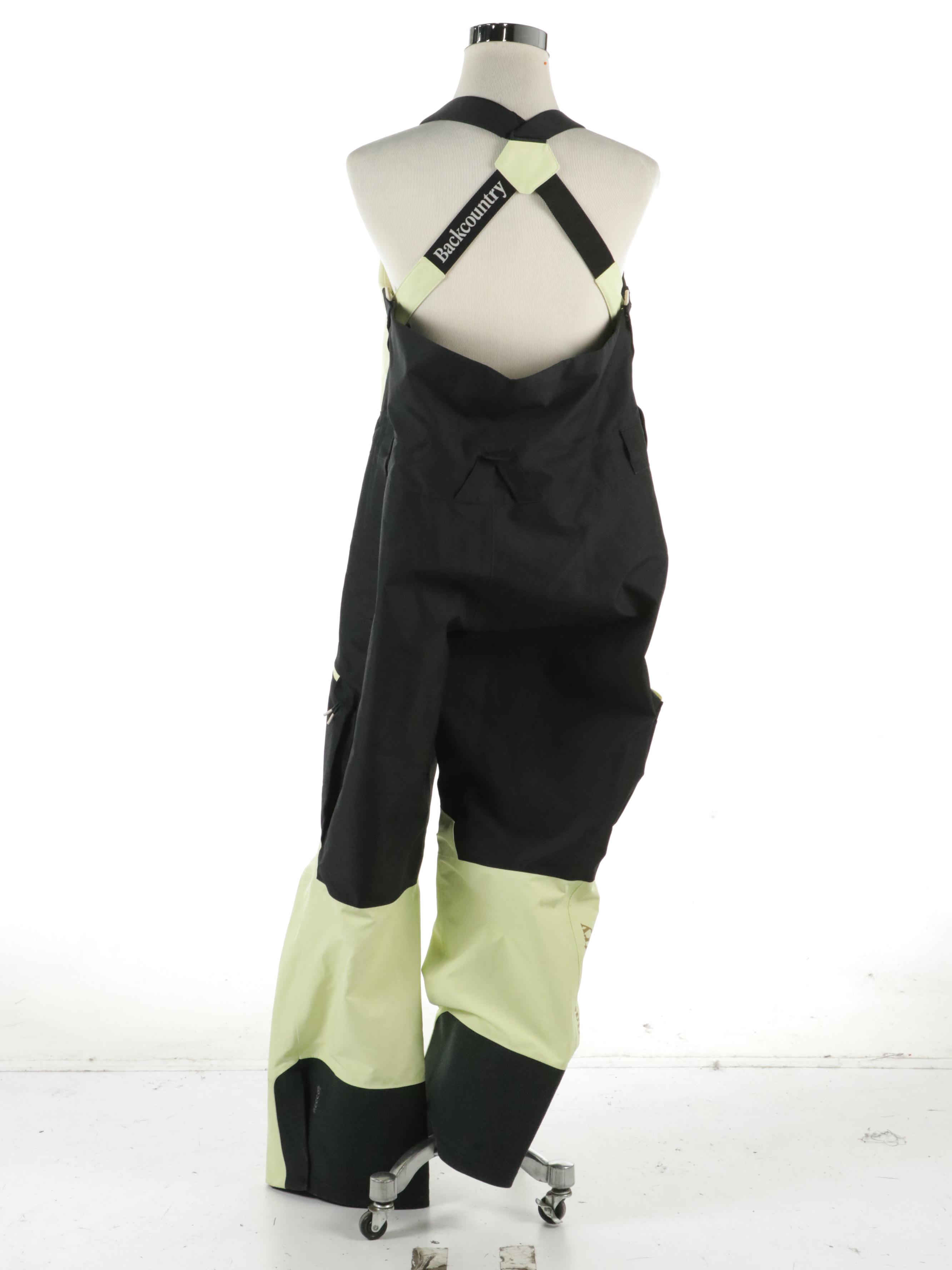 Men's Backcountry Cottonwoods "Luminary" Gore-Tex Shell Bib Pants, With Tags