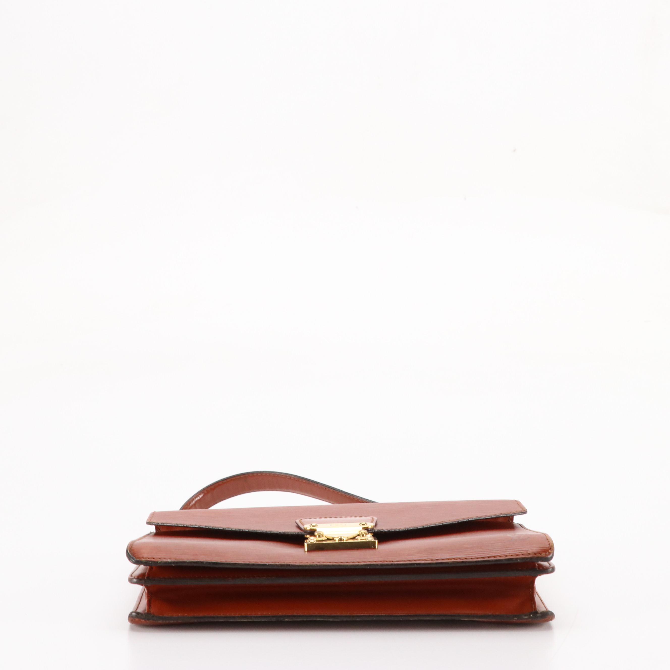 Louis Vuitton Monceau 26 in Kenyan Fawn Epi/Smooth Leather