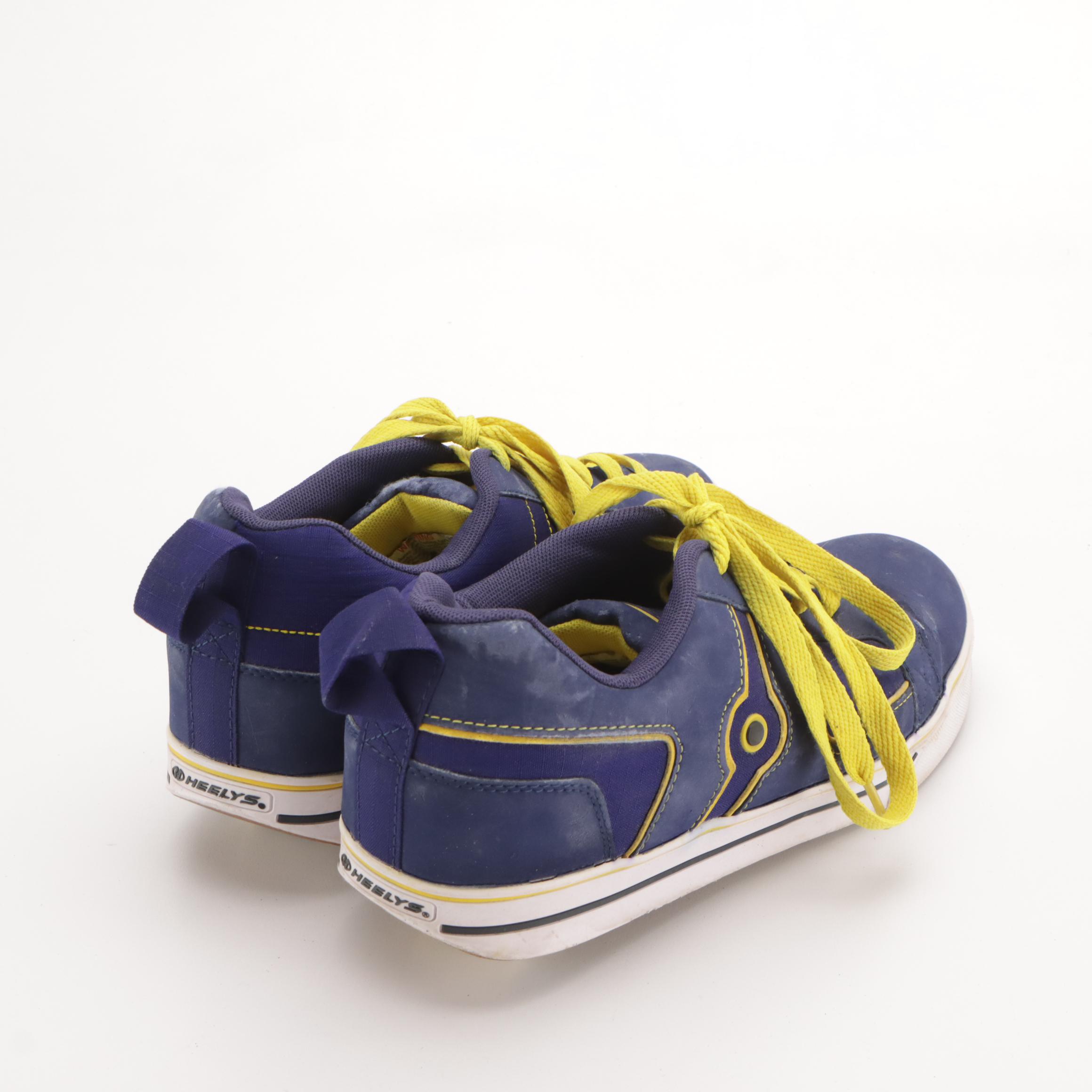 Men's Heelys Blue Wheeled Skate Shoes