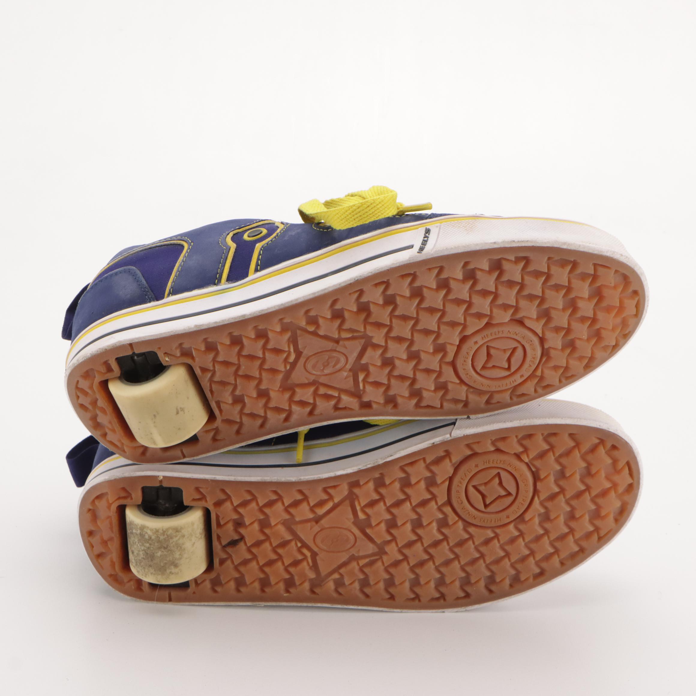 Men's Heelys Blue Wheeled Skate Shoes