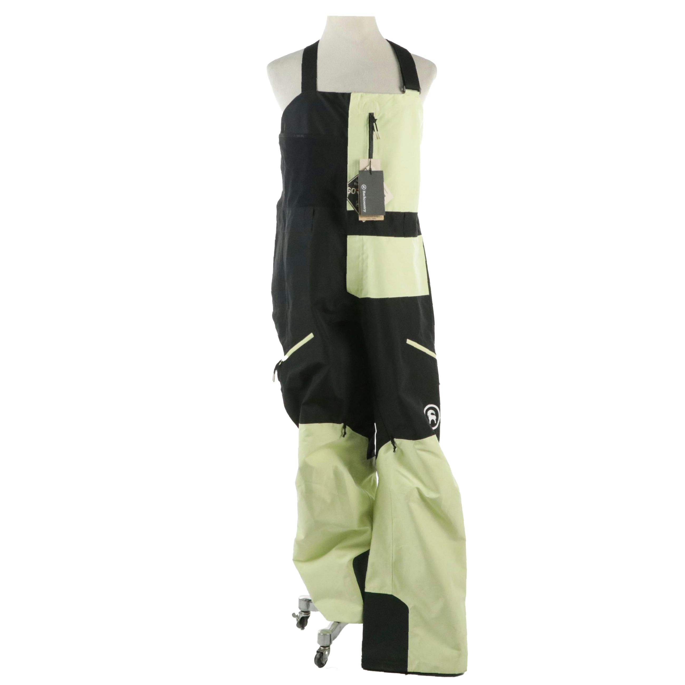 Men's Backcountry Cottonwoods "Luminary" Gore-Tex Shell Bib Pants, With Tags