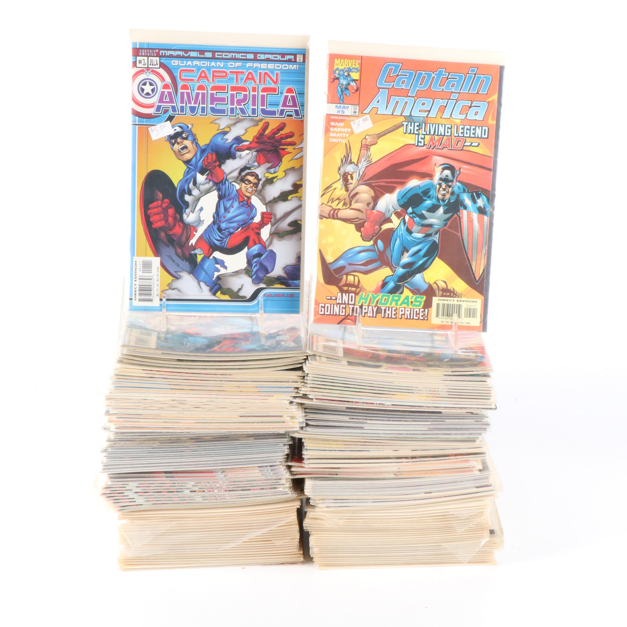 "Captain America", "Iron Man", and "Archer Armstrong" Modern Age Comic Books