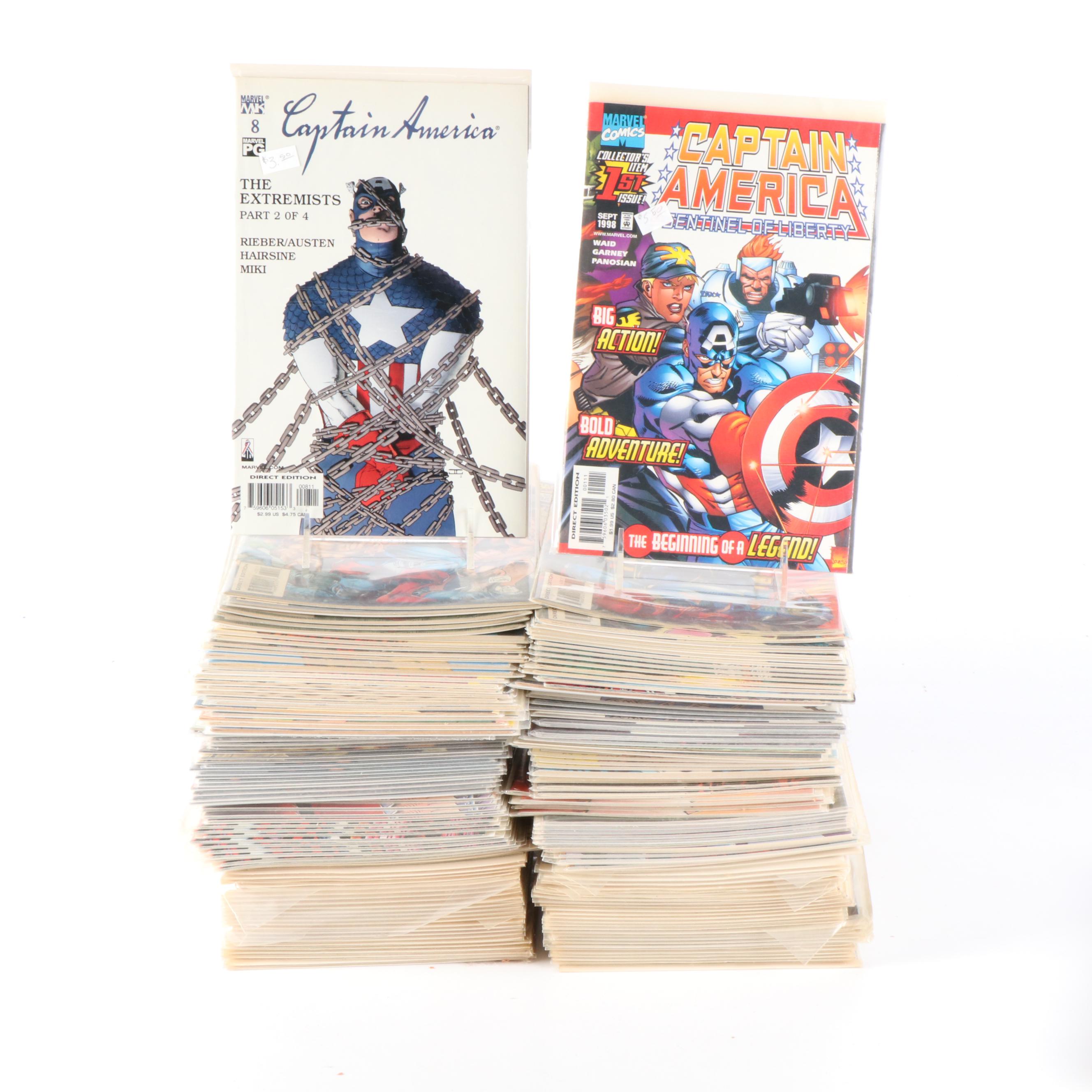 "Captain America", "Iron Man", and "Archer Armstrong" Modern Age Comic Books