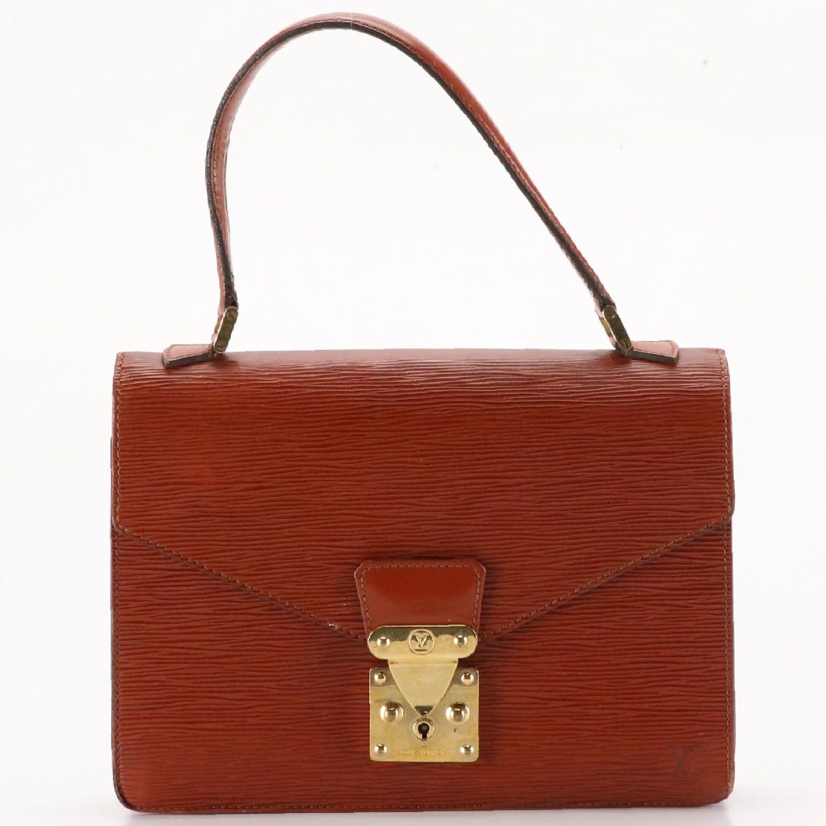 Louis Vuitton Monceau 26 in Kenyan Fawn Epi/Smooth Leather