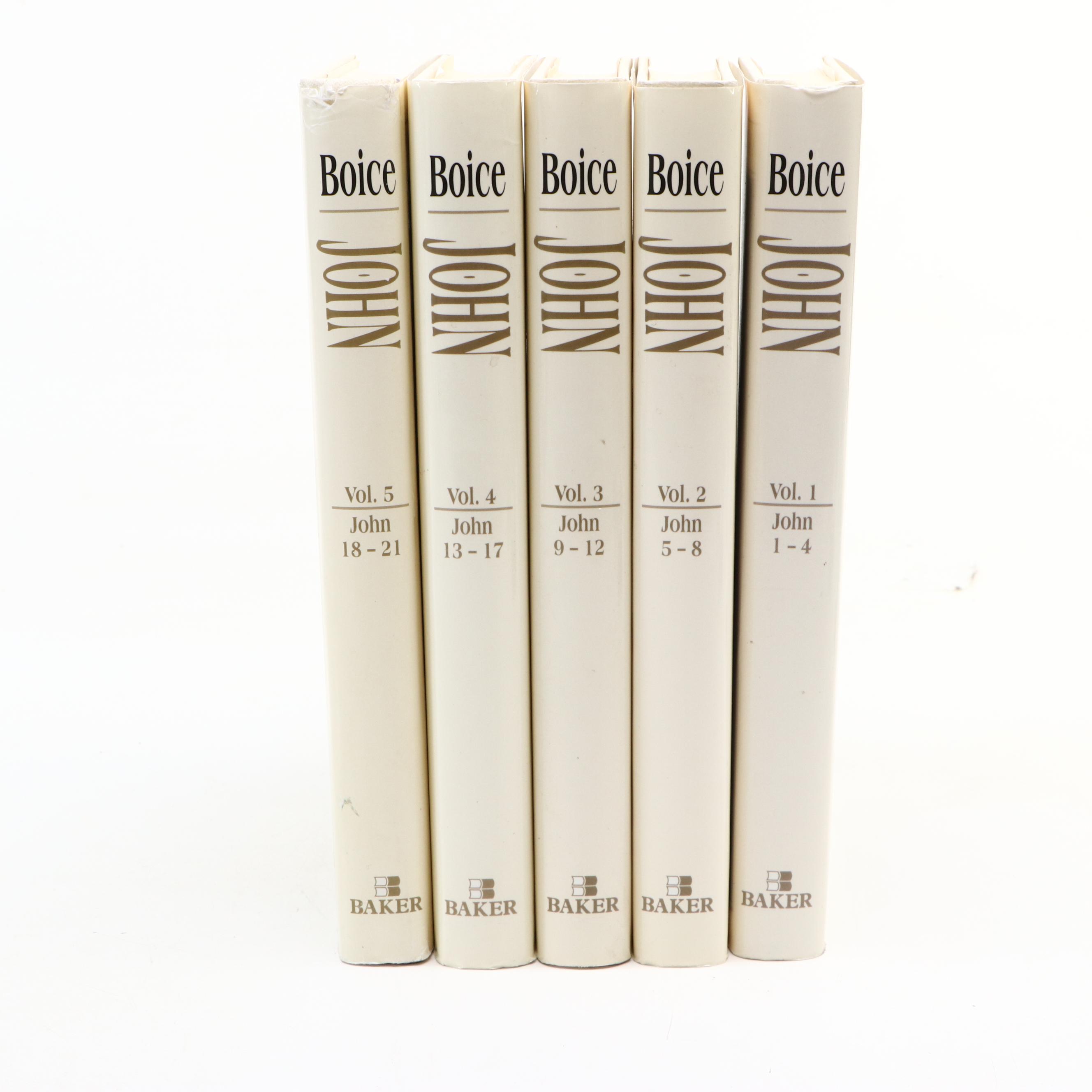 "The Gospel of John: An Expositional Commentary" Five-Volume Set by Boice, 1999