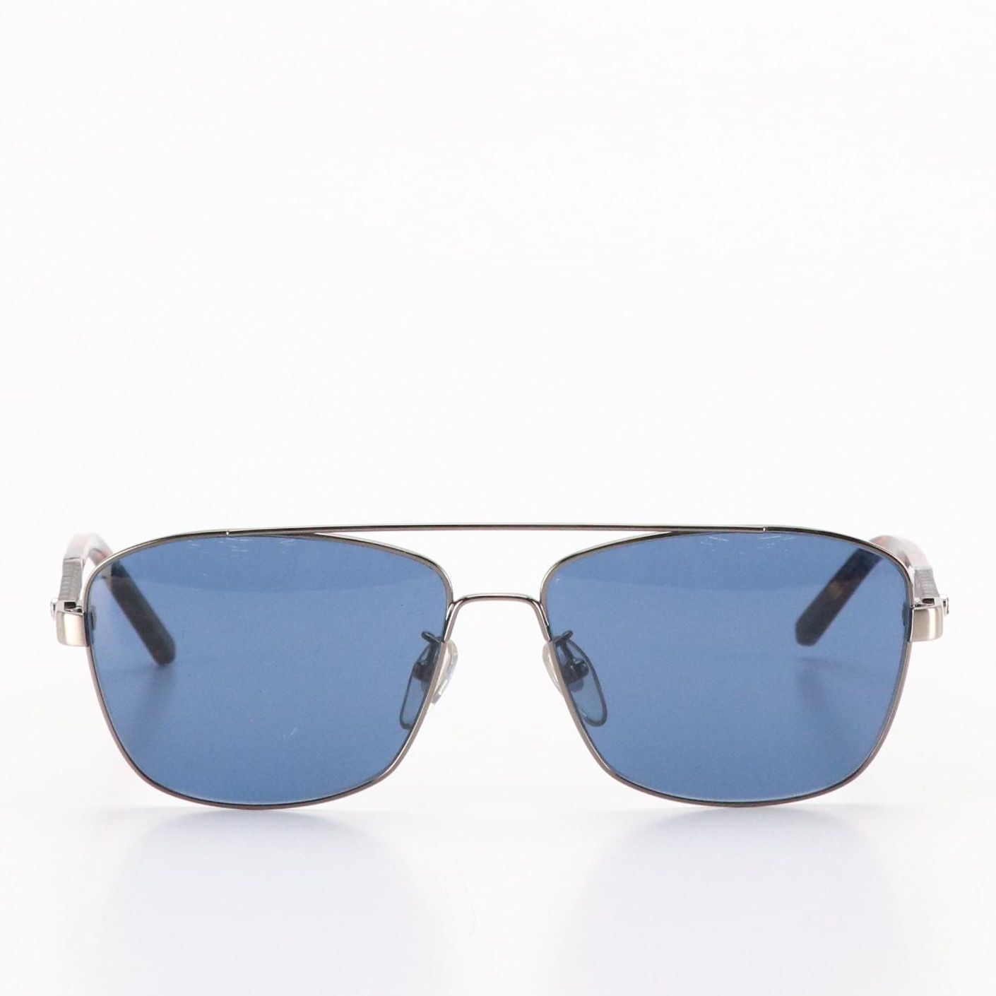 Montblanc ML2UNMBR4HM Square Aviator Sunglasses in Case
