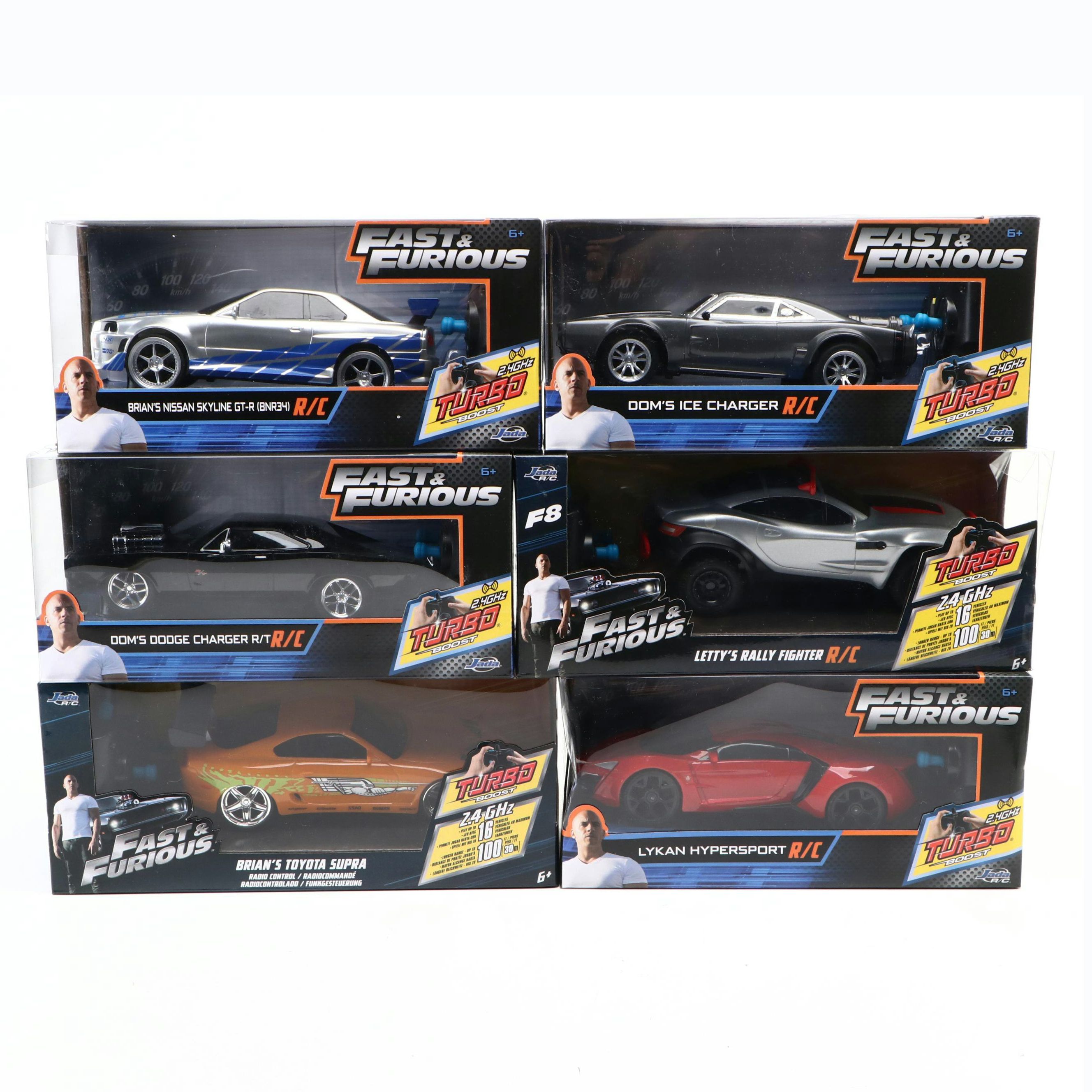 Jada Toys "Brian's Toyota Supra" and More Fast & Furious Diecast Vehicles