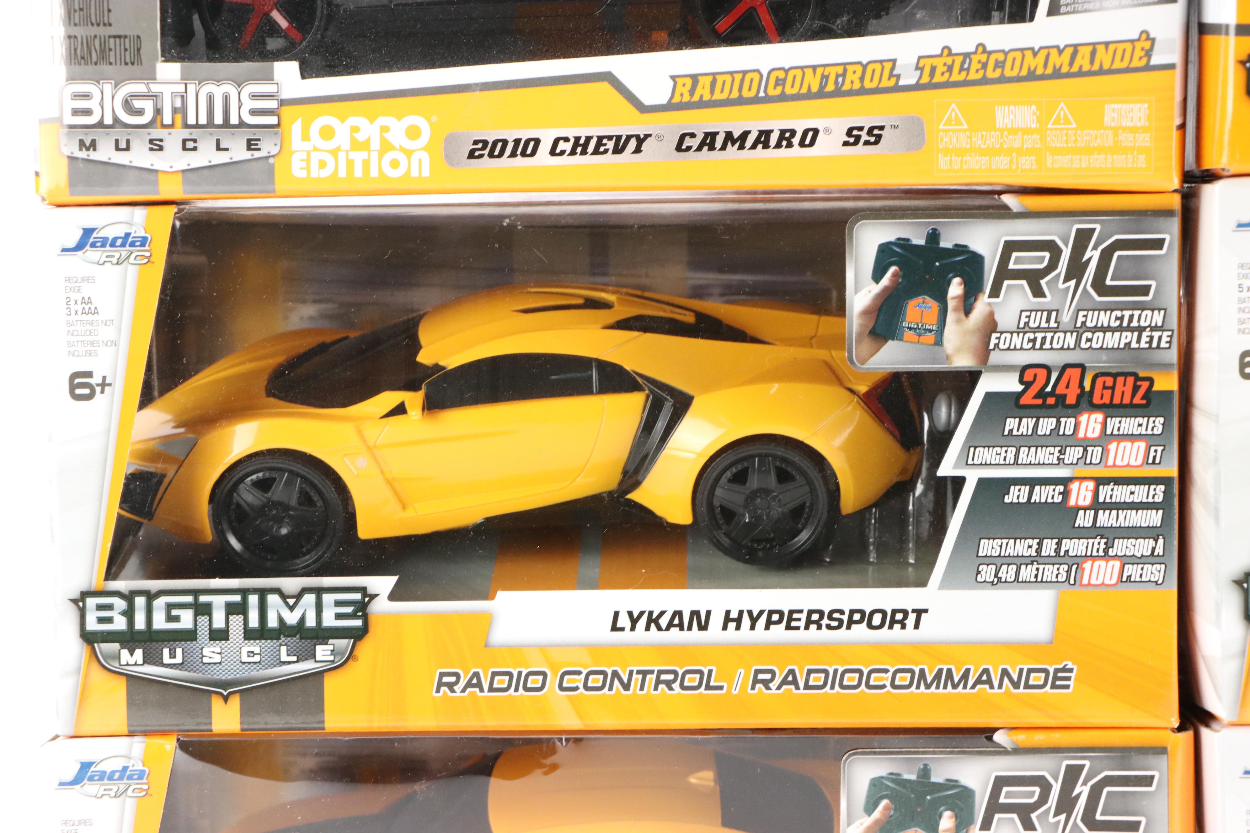 Jada Big Muscle "Chevy Camaro SS" and More Radio Control Cars