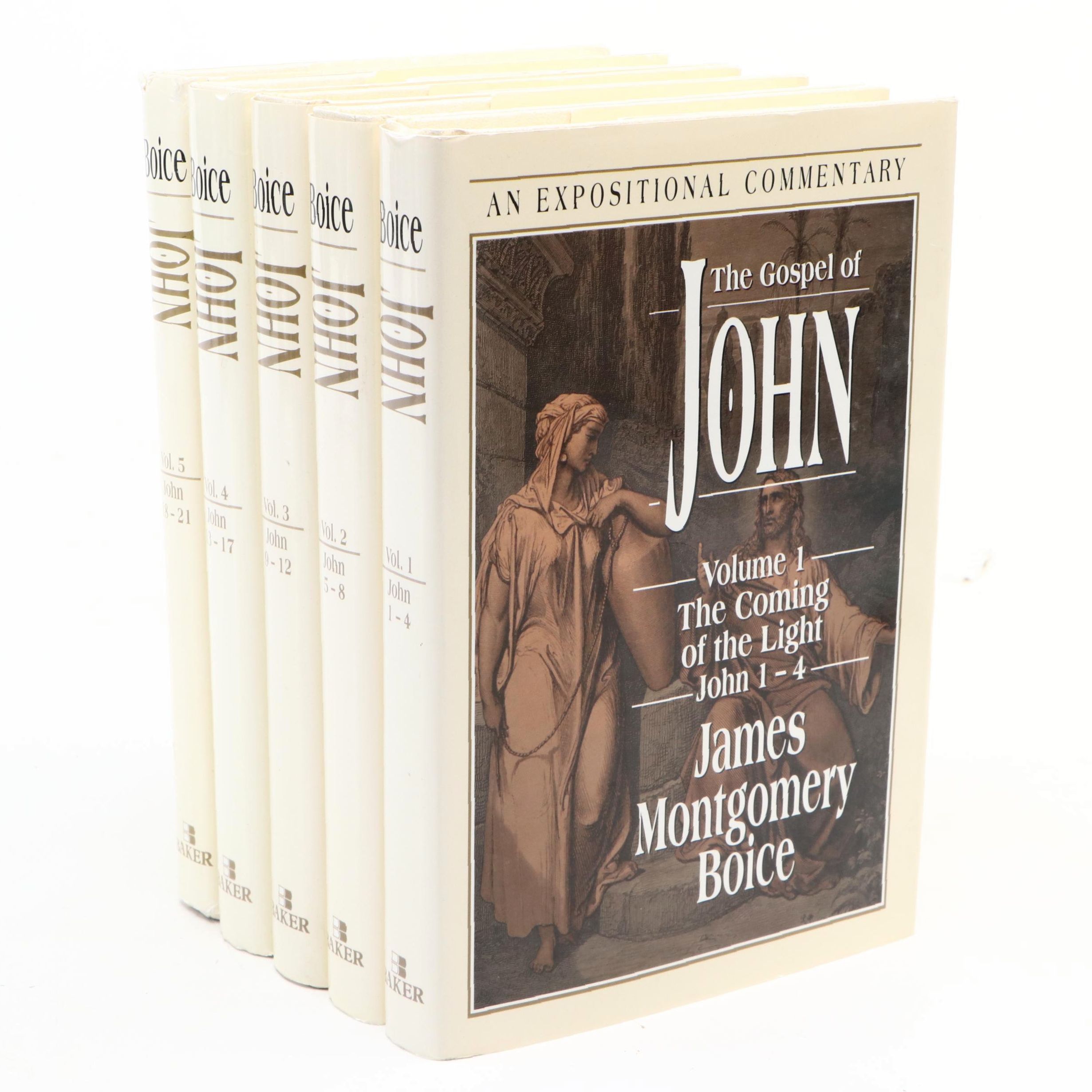 "The Gospel of John: An Expositional Commentary" Five-Volume Set by Boice, 1999