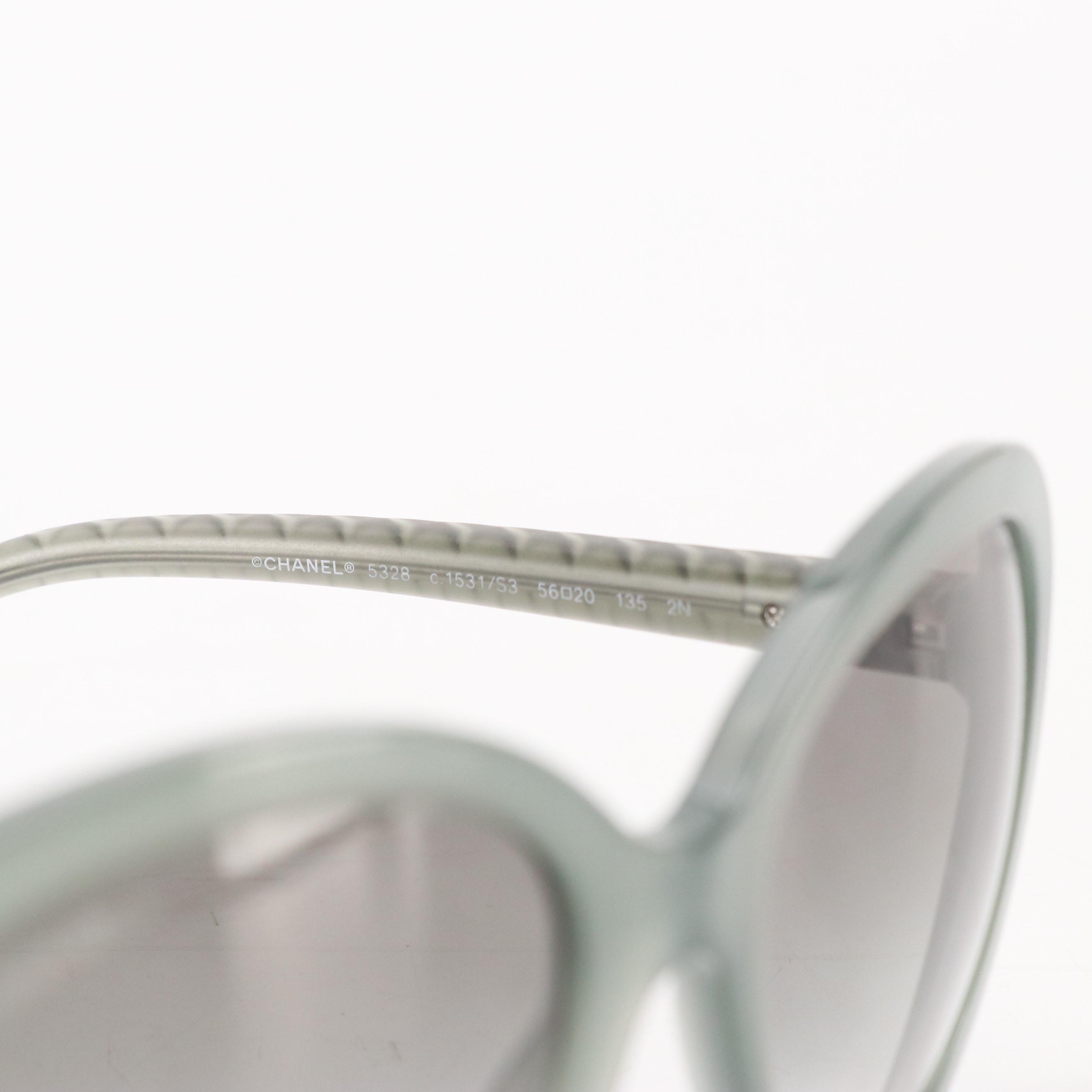 Chanel CC 5328 Quilt Effect Sunglasses