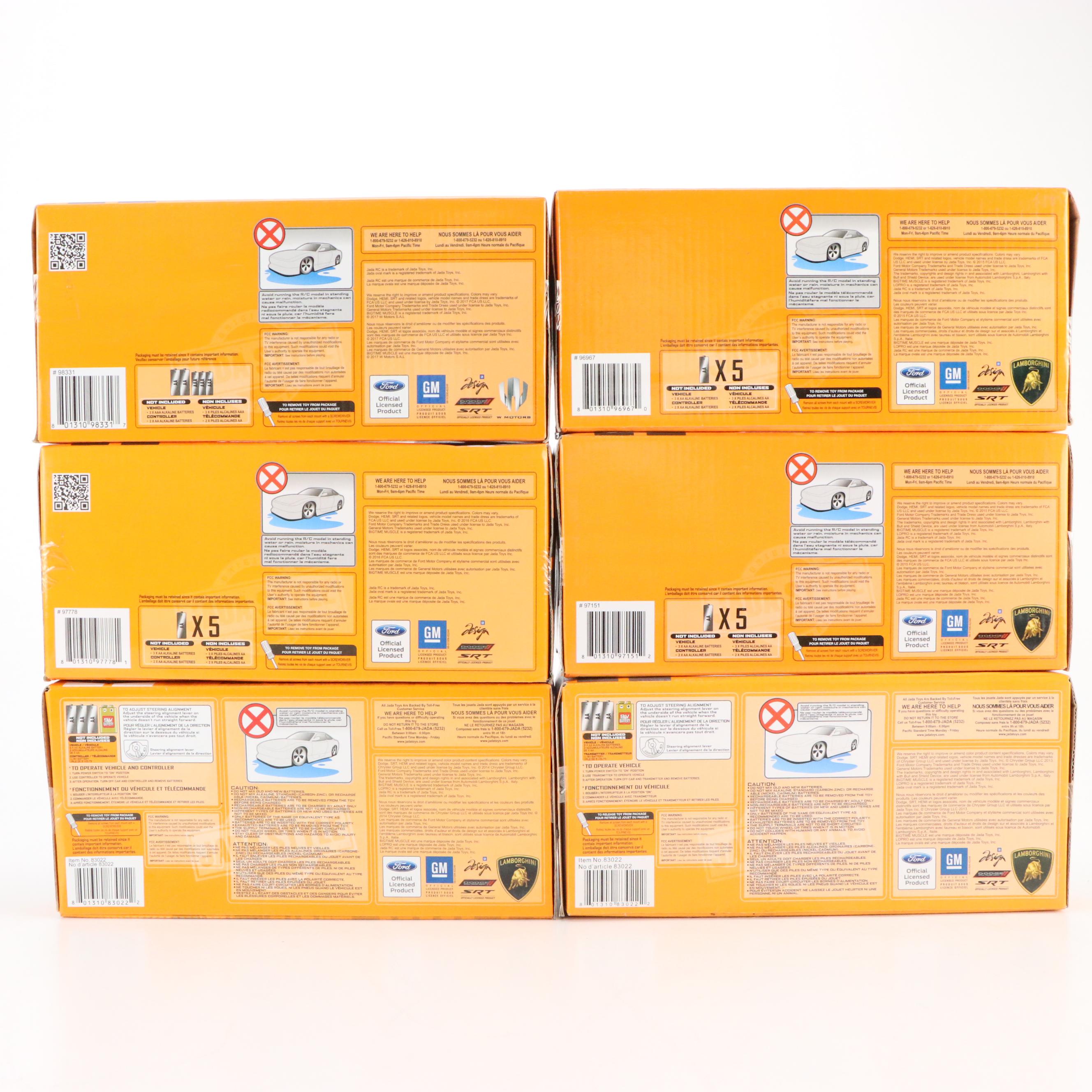 Jada Big Muscle "Chevy Camaro SS" and More Radio Control Cars