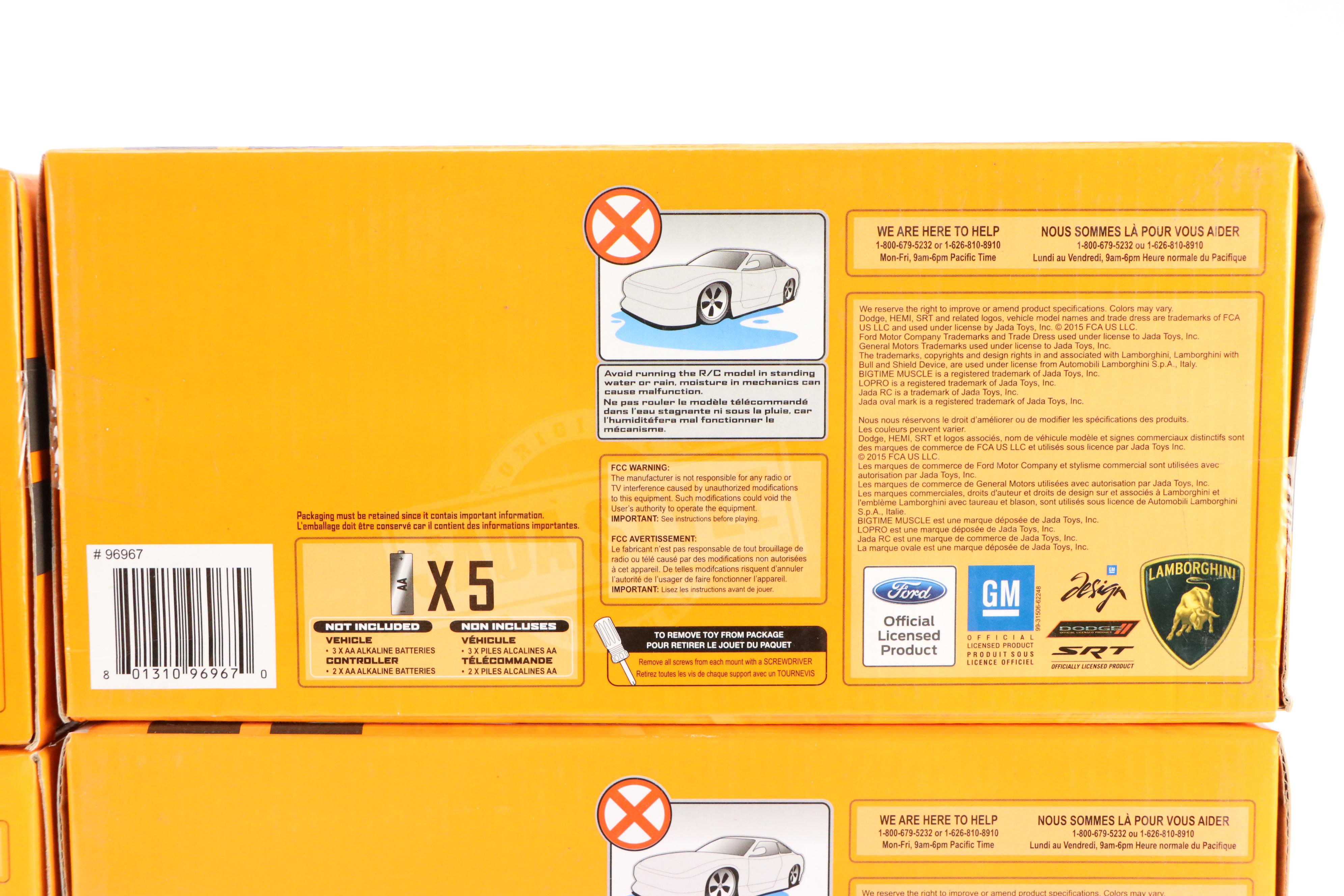 Jada Big Muscle "Chevy Camaro SS" and More Radio Control Cars