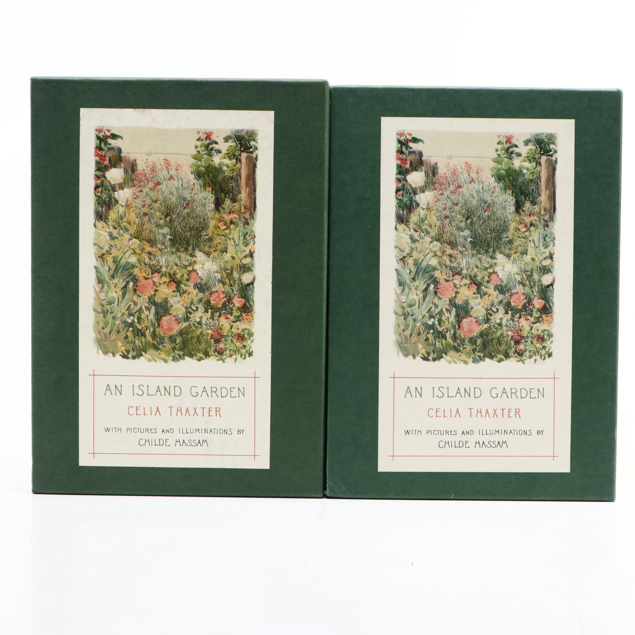 Facsimile Illustrated "An Island Garden" by Celia Thaxter, 1988