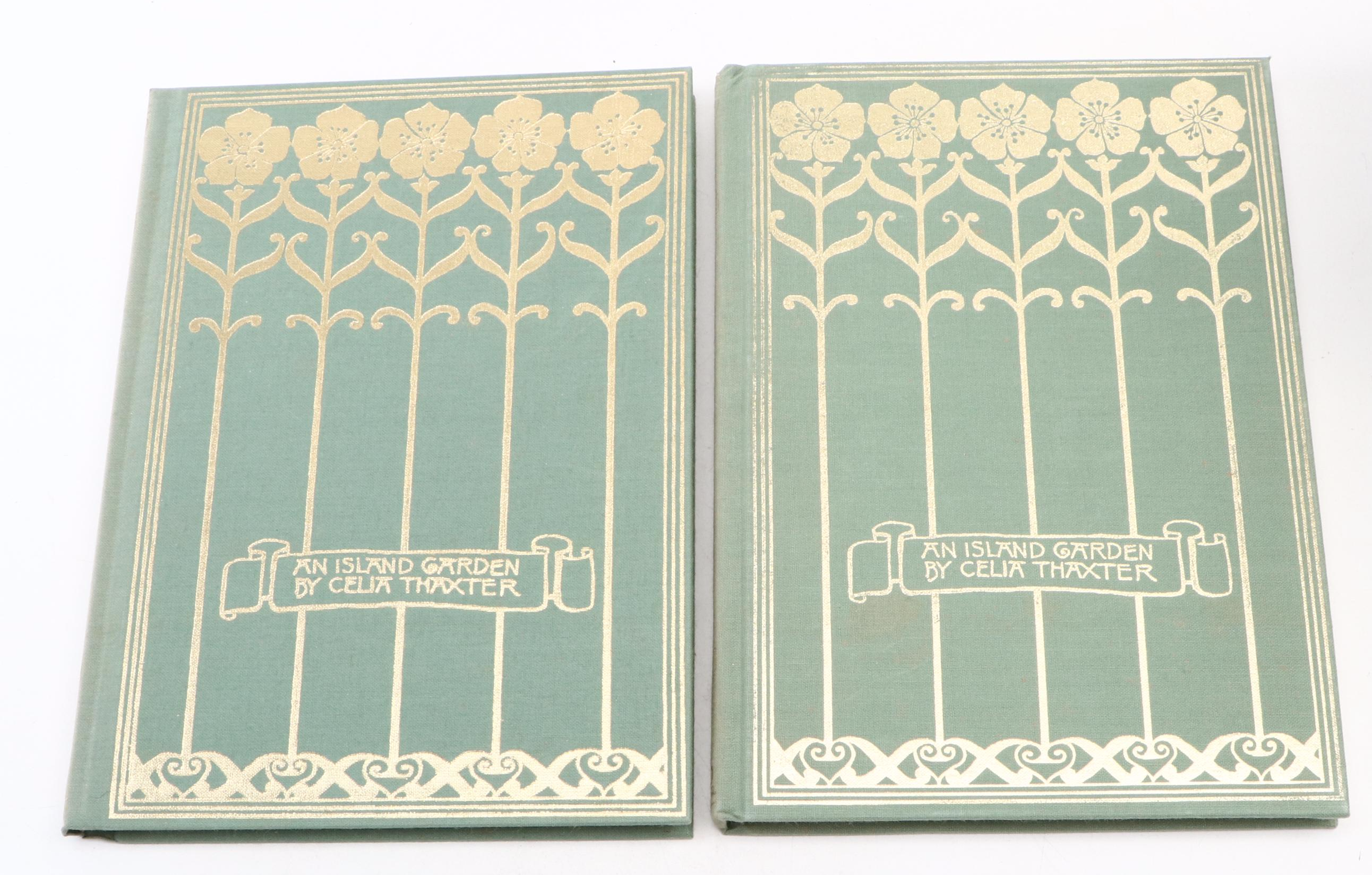Facsimile Illustrated "An Island Garden" by Celia Thaxter, 1988