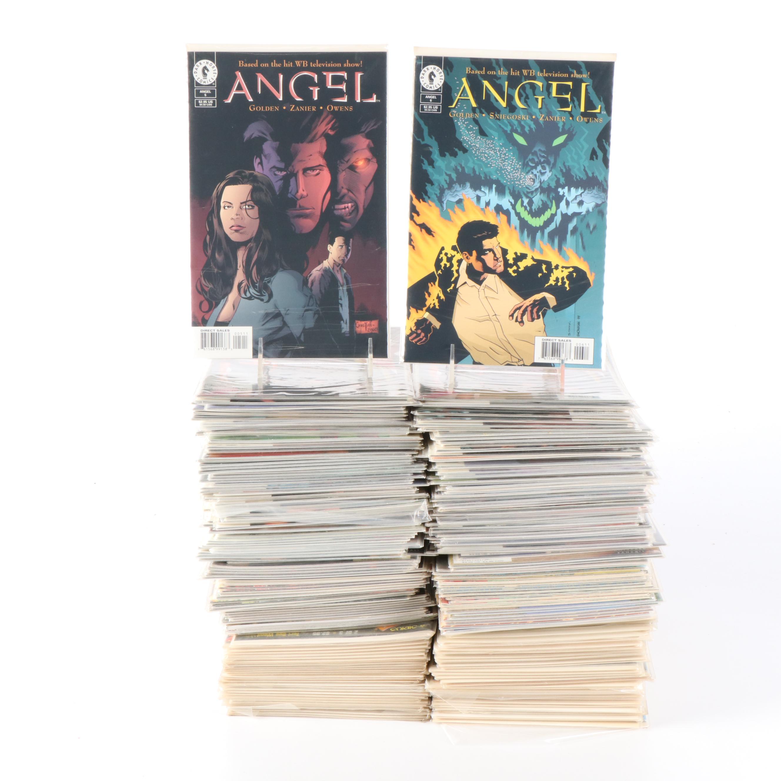 Modern Age Comic Books Featuring "Darkhawk", "Dinosaurs For Hire", and More