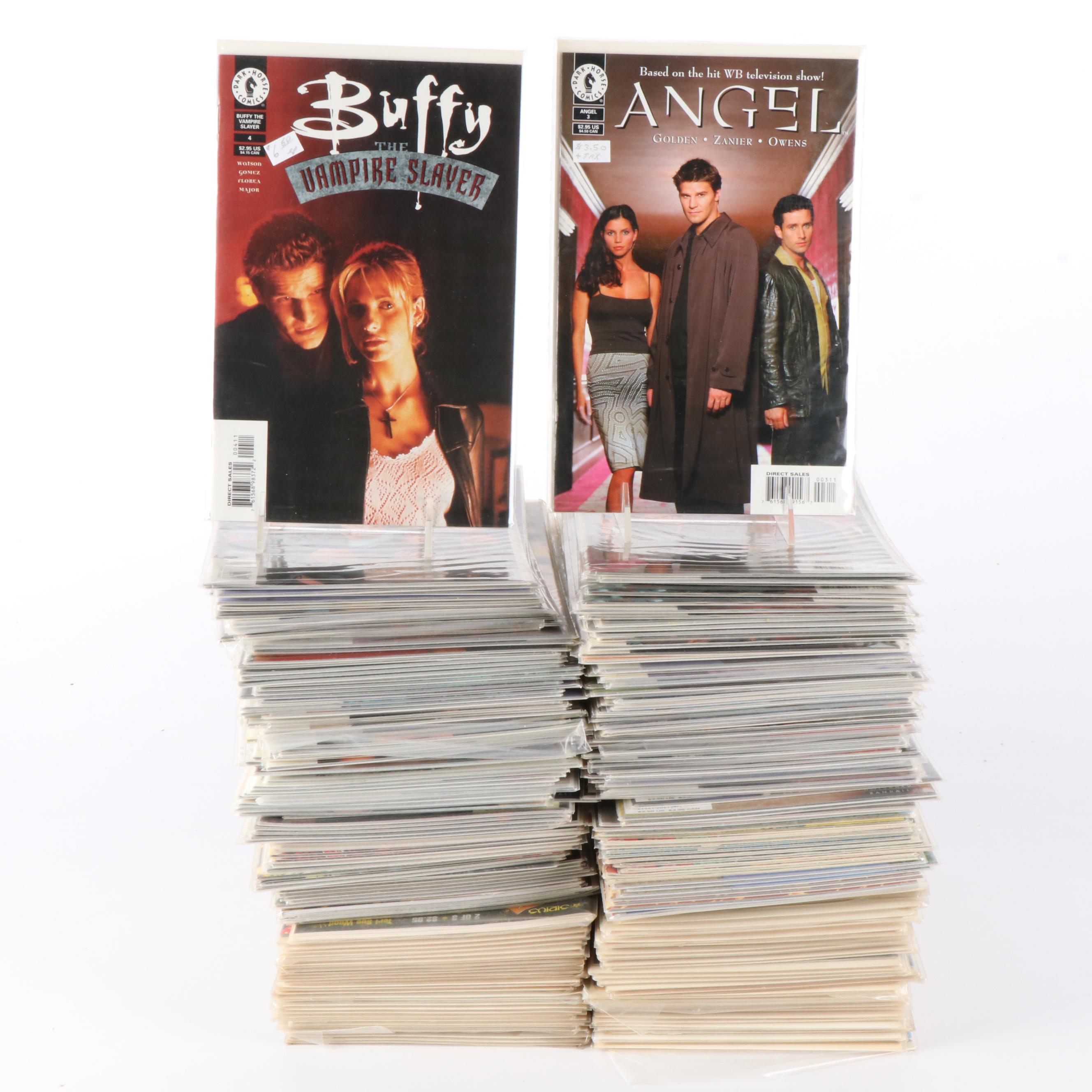 Modern Age Comic Books Featuring "Darkhawk", "Dinosaurs For Hire", and More