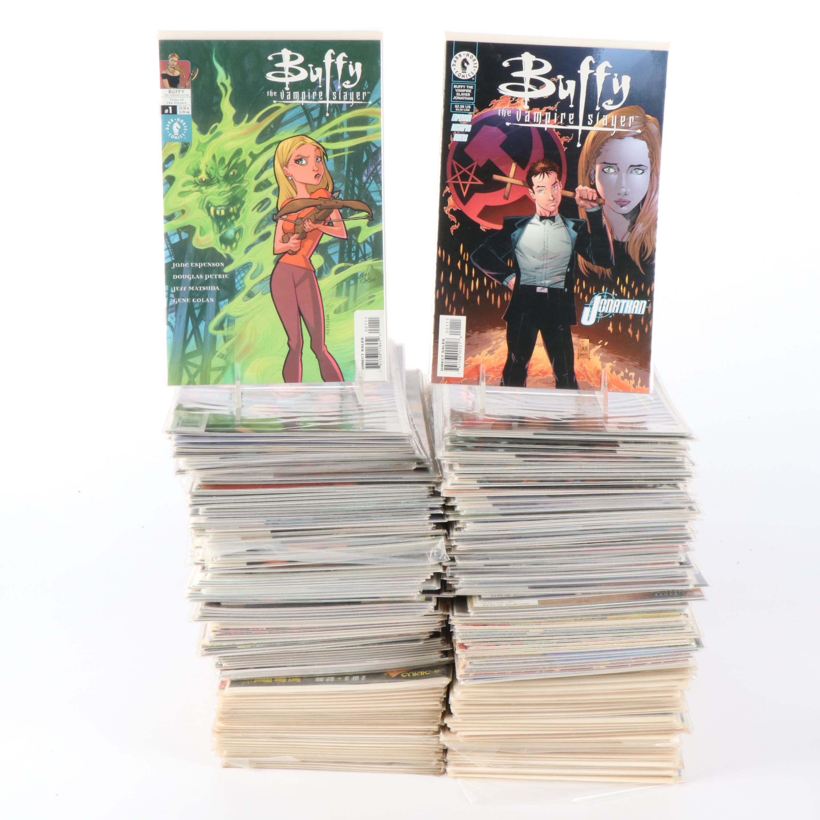 Modern Age Comic Books Featuring "Darkhawk", "Dinosaurs For Hire", and More