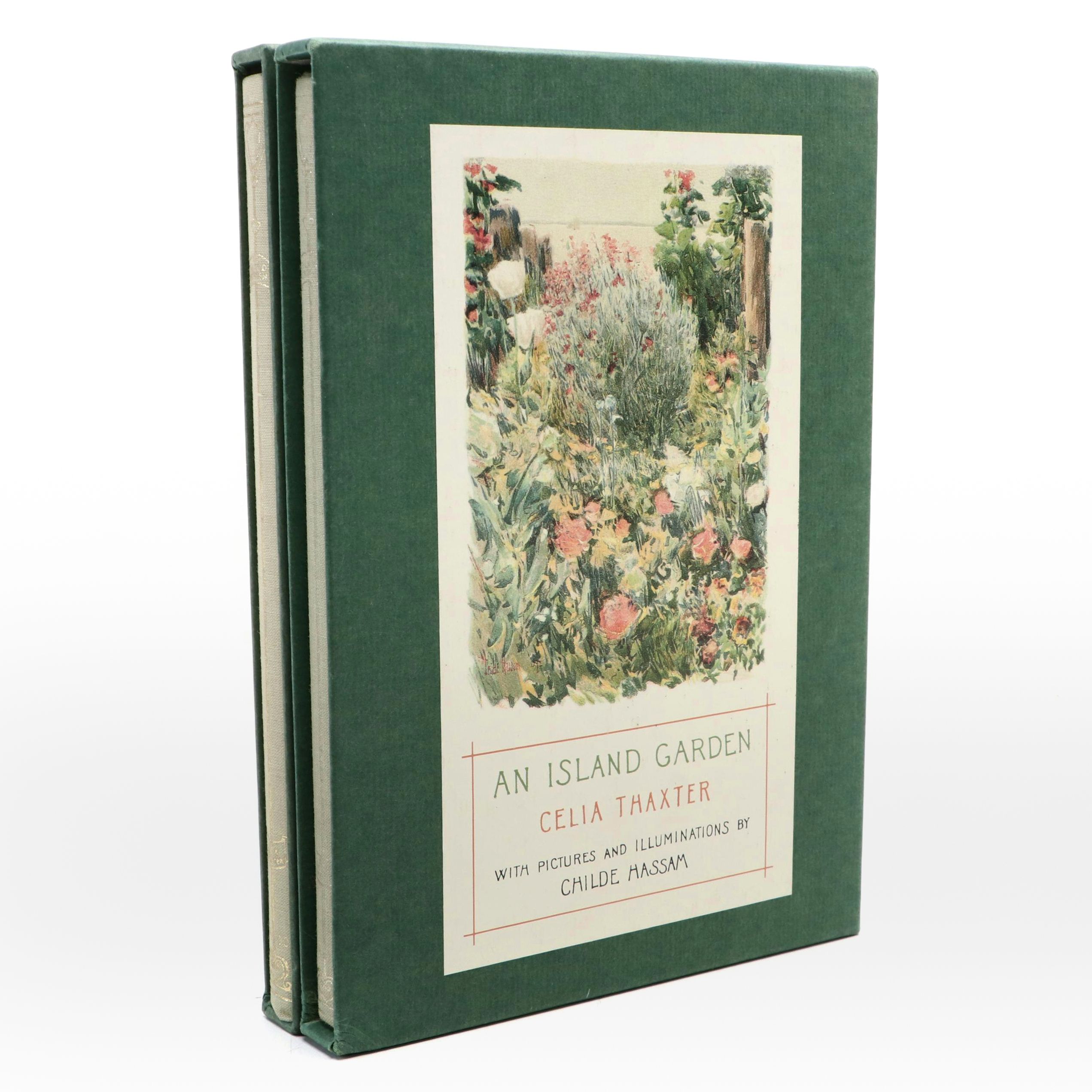 Facsimile Illustrated "An Island Garden" by Celia Thaxter, 1988