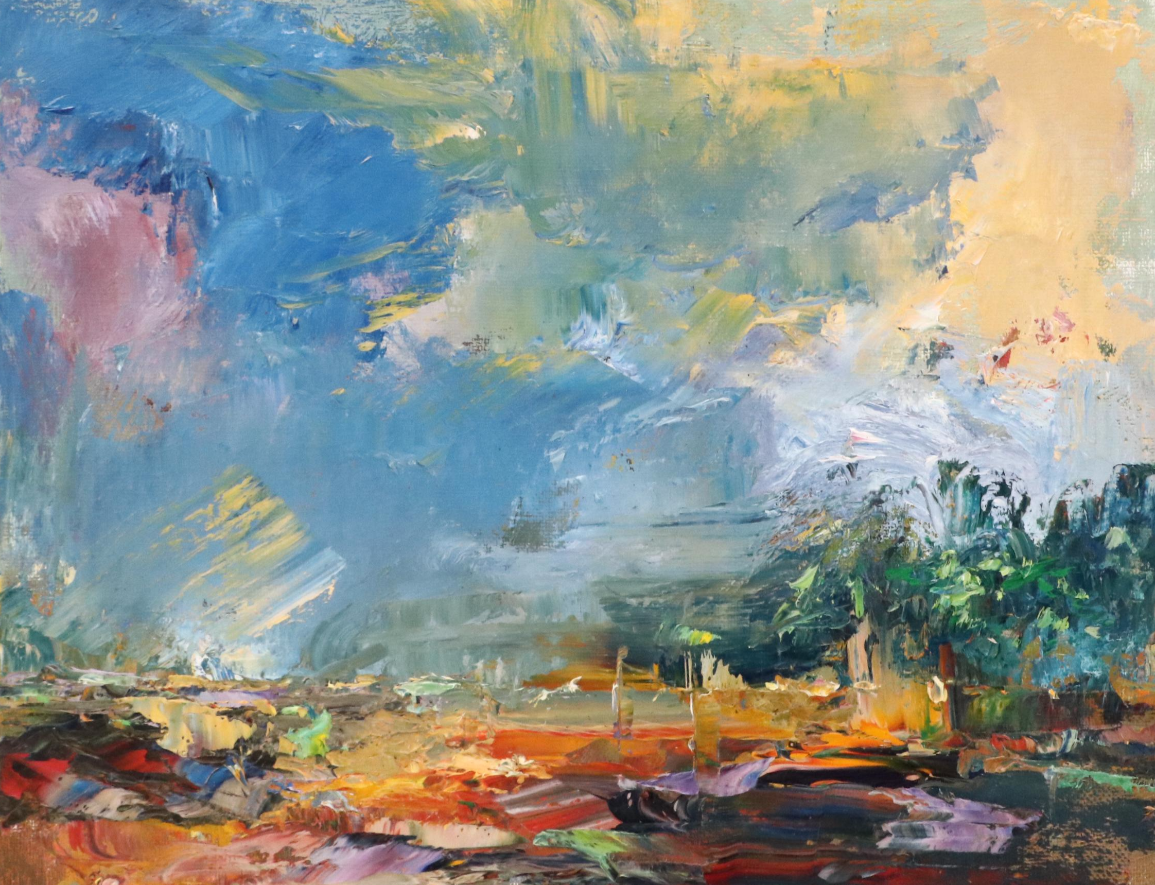 Leif Janek Landscape Oil Painting, 21st Century