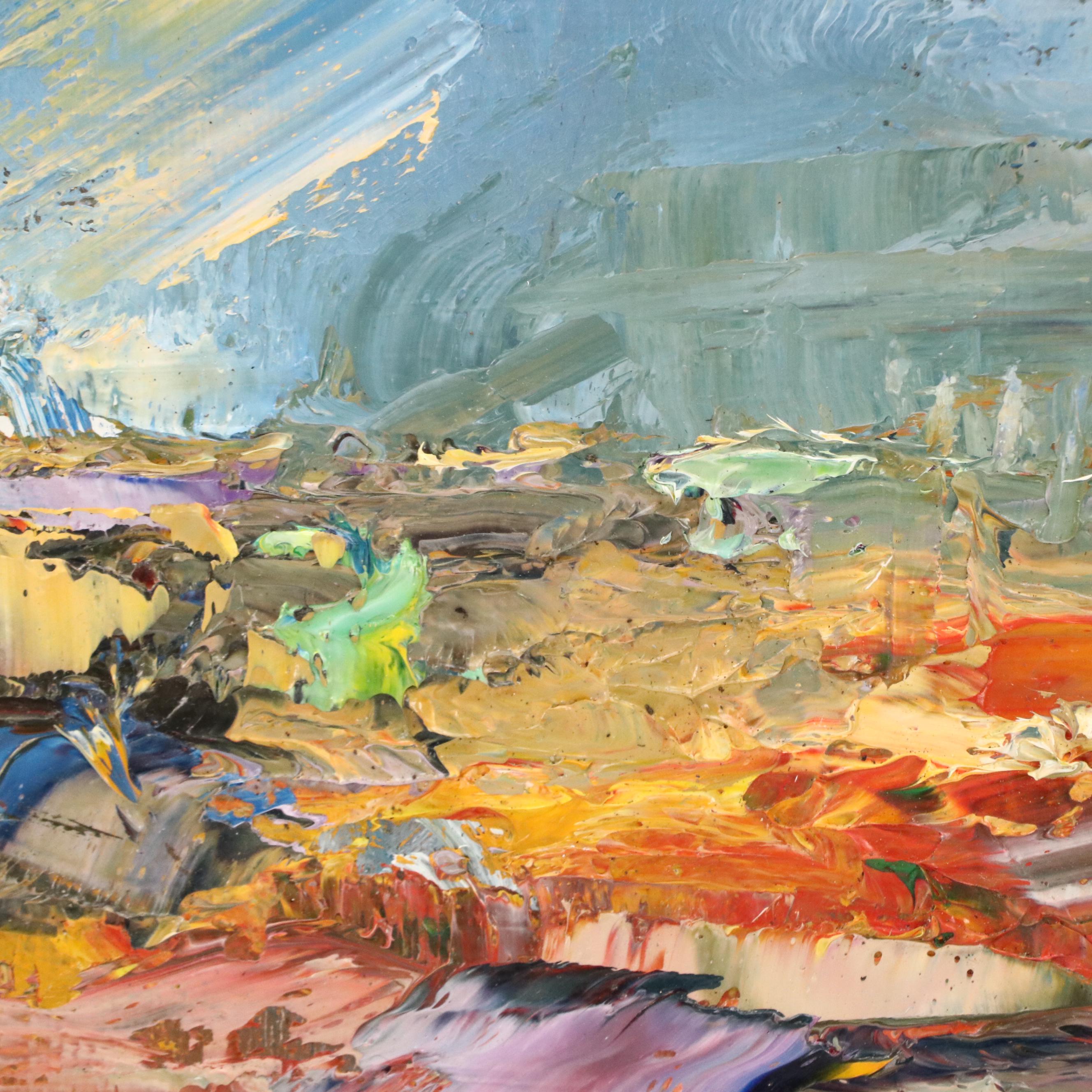 Leif Janek Landscape Oil Painting, 21st Century