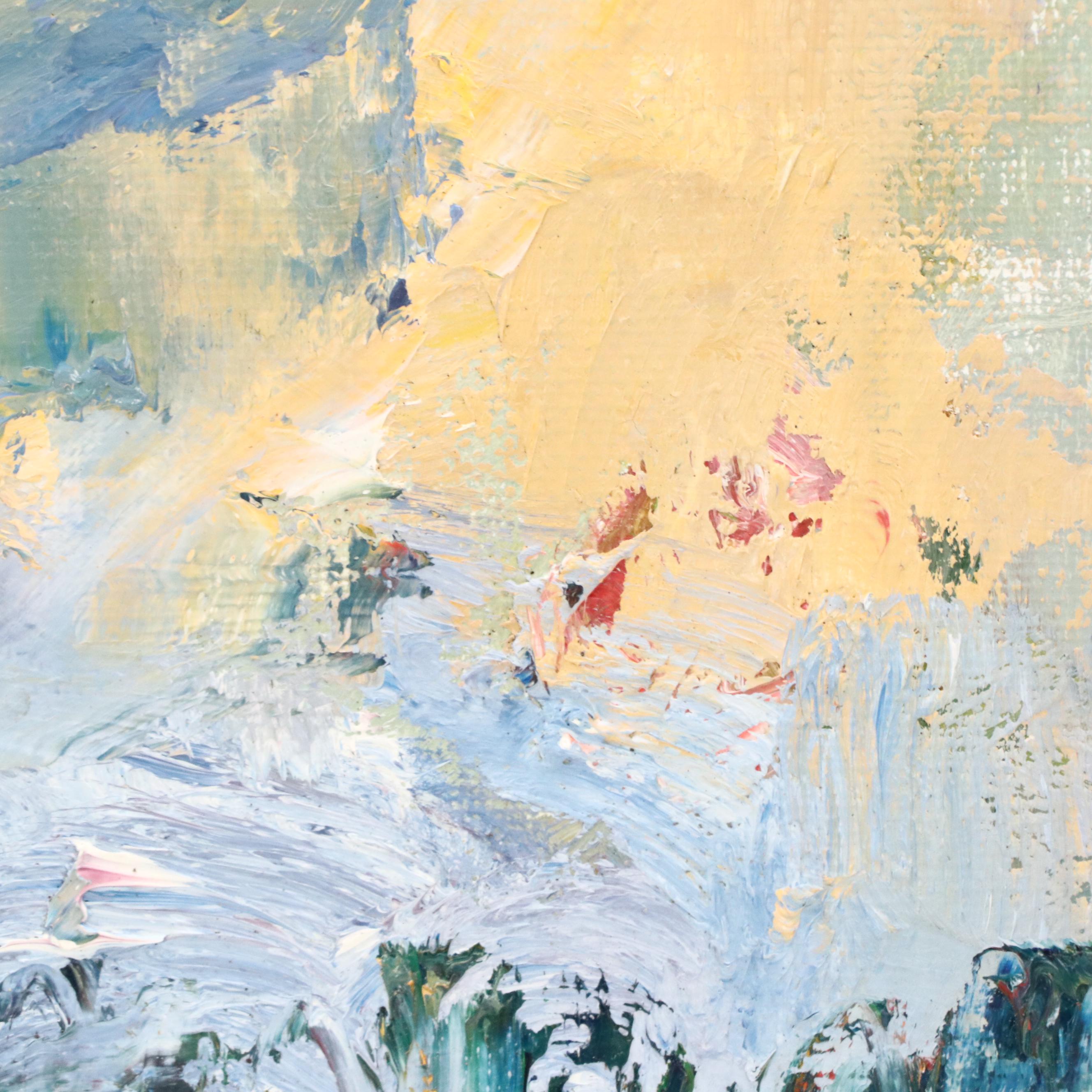 Leif Janek Landscape Oil Painting, 21st Century