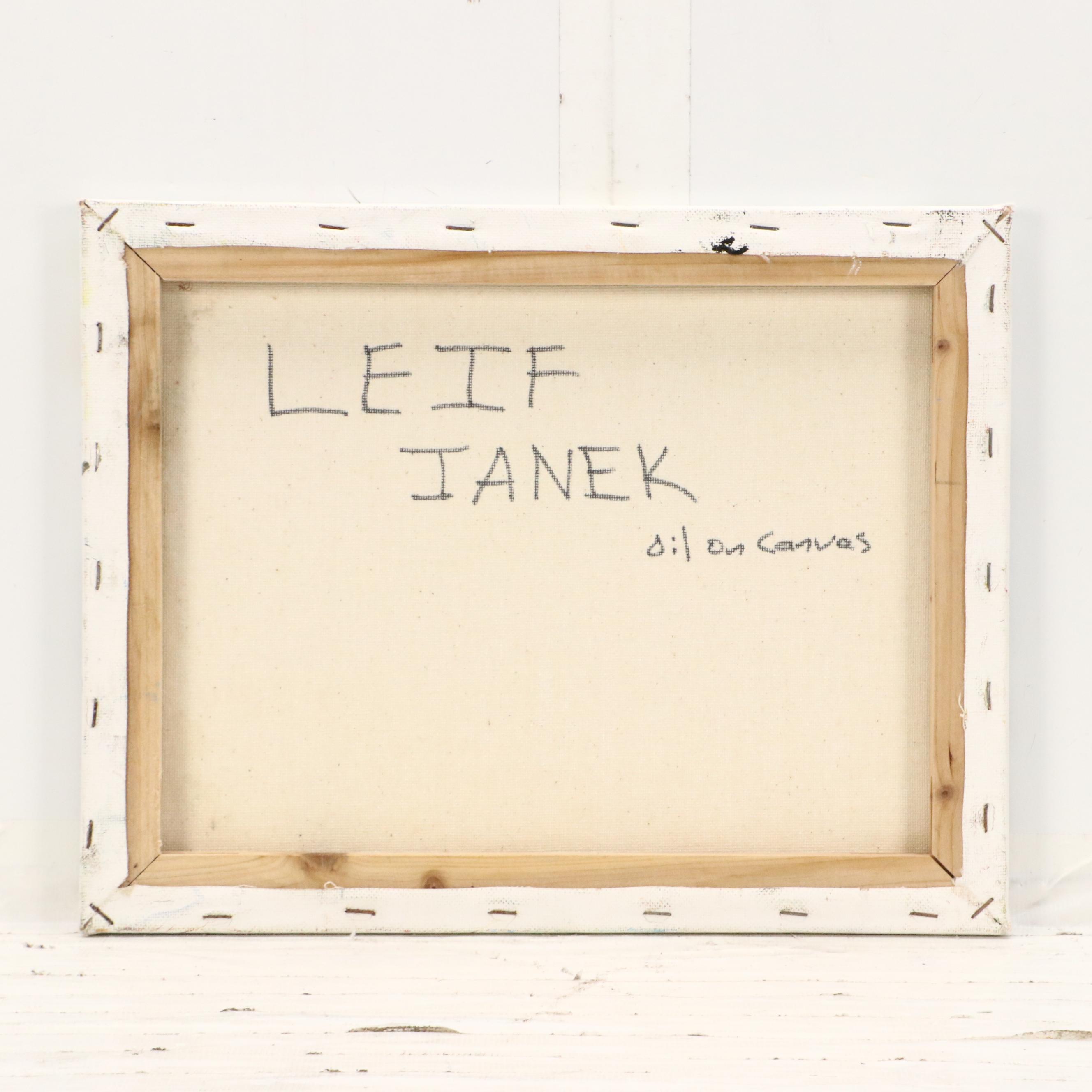 Leif Janek Landscape Oil Painting, 21st Century