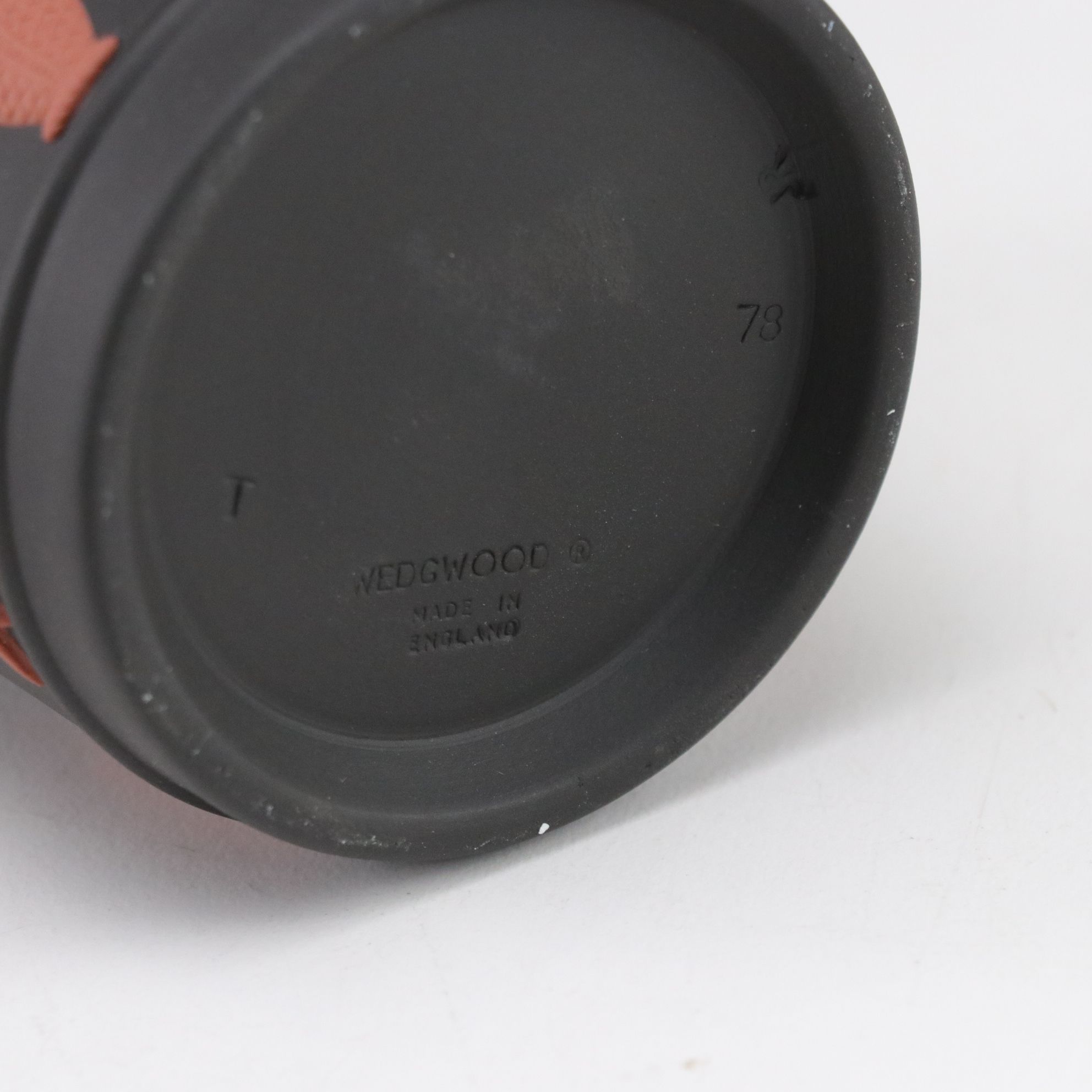 Wedgwood Terracotta Black Jasperware, Royal Doulton Flambé Swung Vase & More