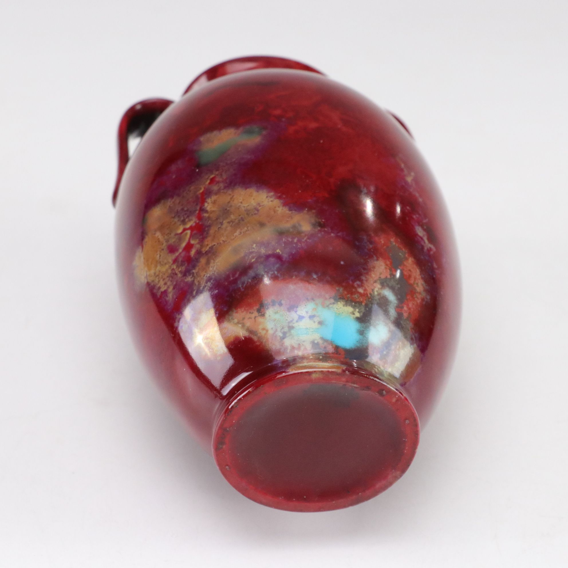 Wedgwood Terracotta Black Jasperware, Royal Doulton Flambé Swung Vase & More