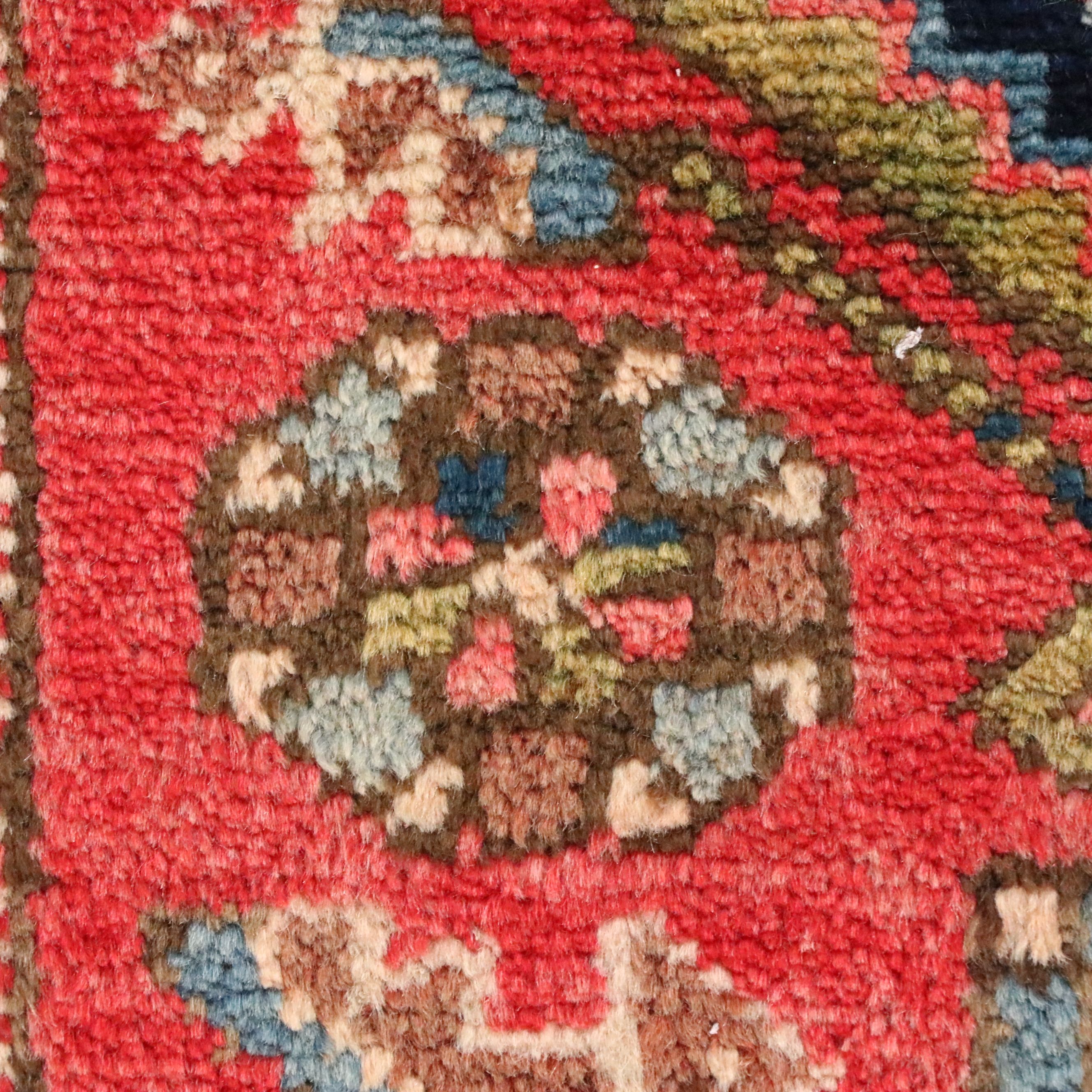 4'3 x 7' Hand-Knotted Persian Malayer Area Rug