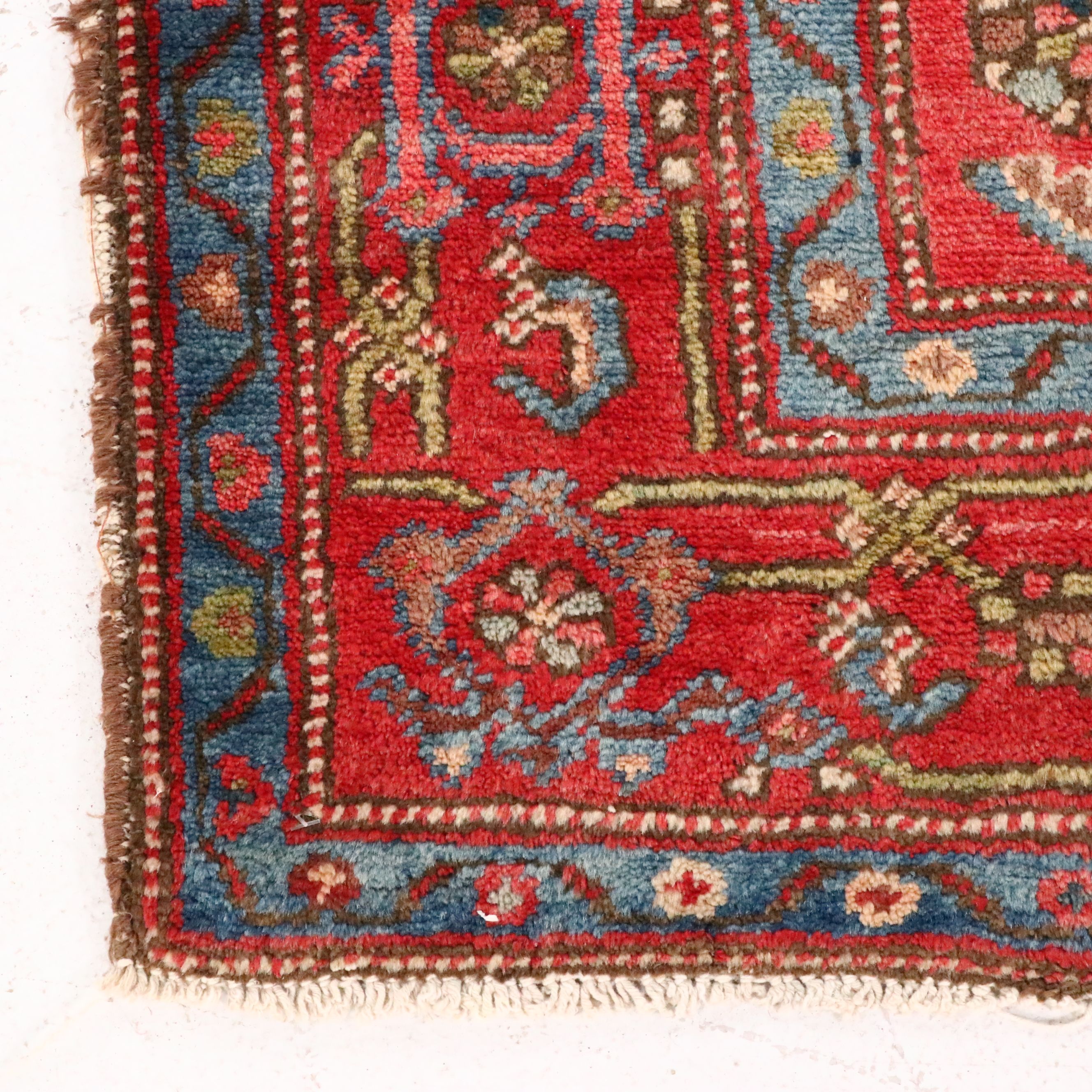 4'3 x 7' Hand-Knotted Persian Malayer Area Rug