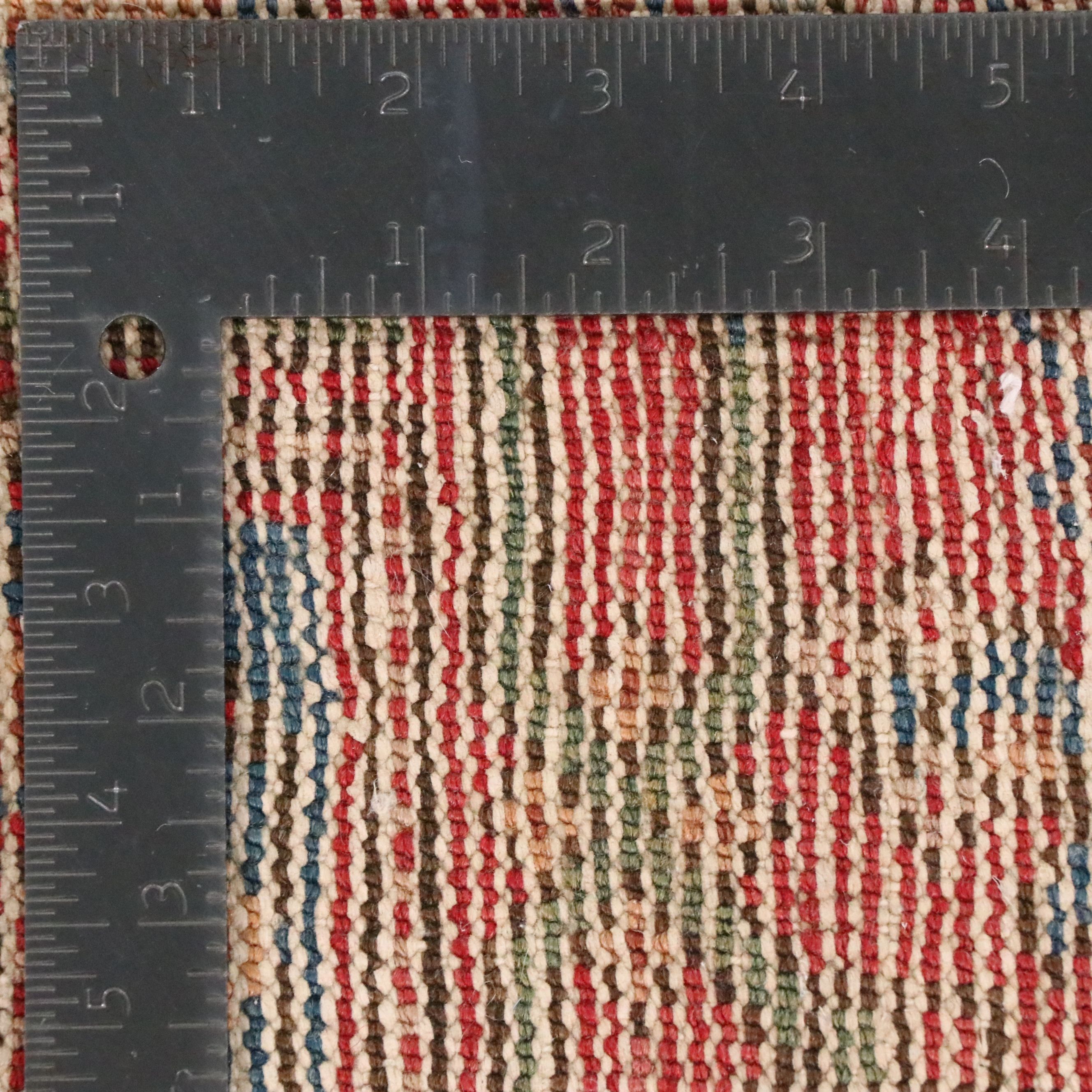 4'3 x 7' Hand-Knotted Persian Malayer Area Rug