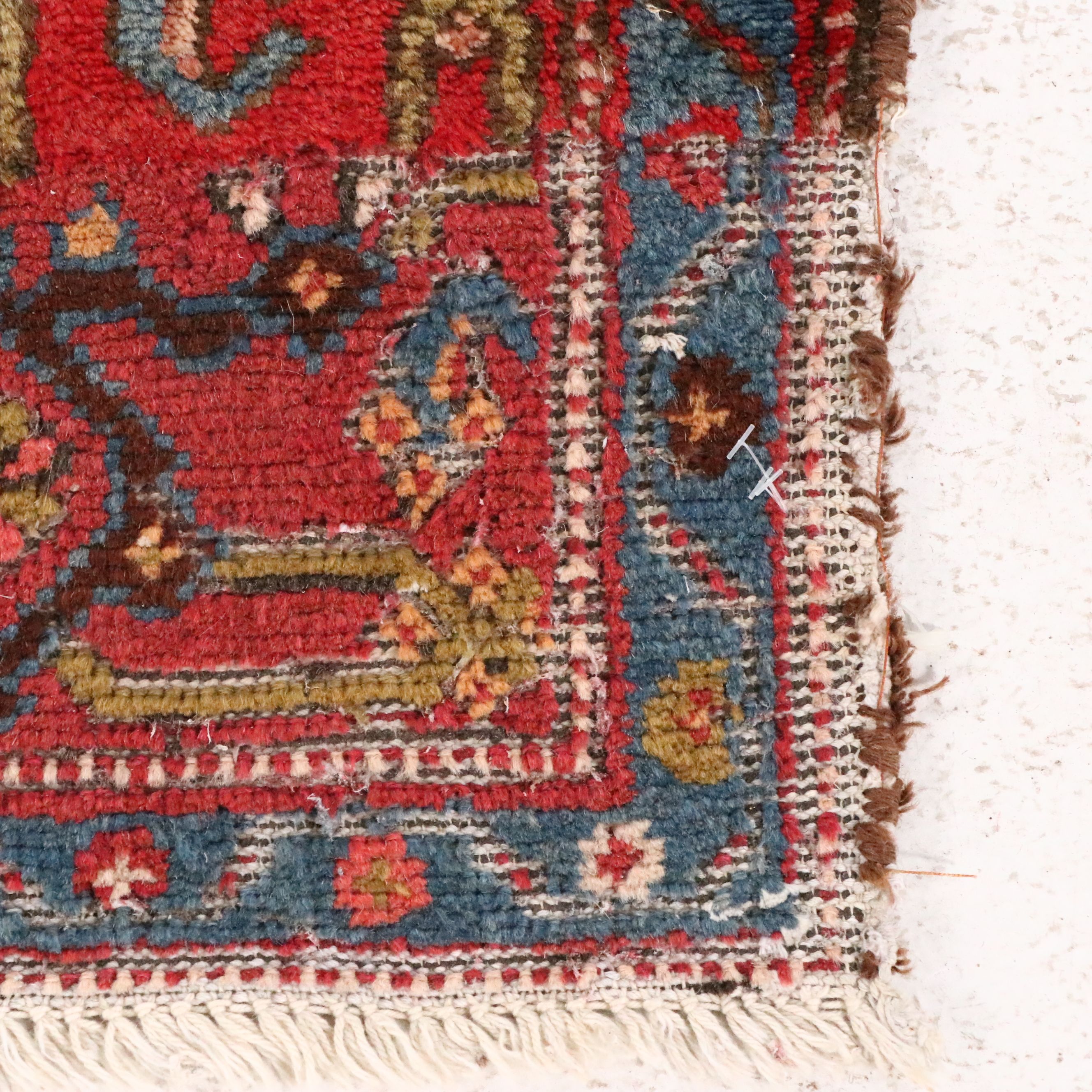 4'3 x 7' Hand-Knotted Persian Malayer Area Rug