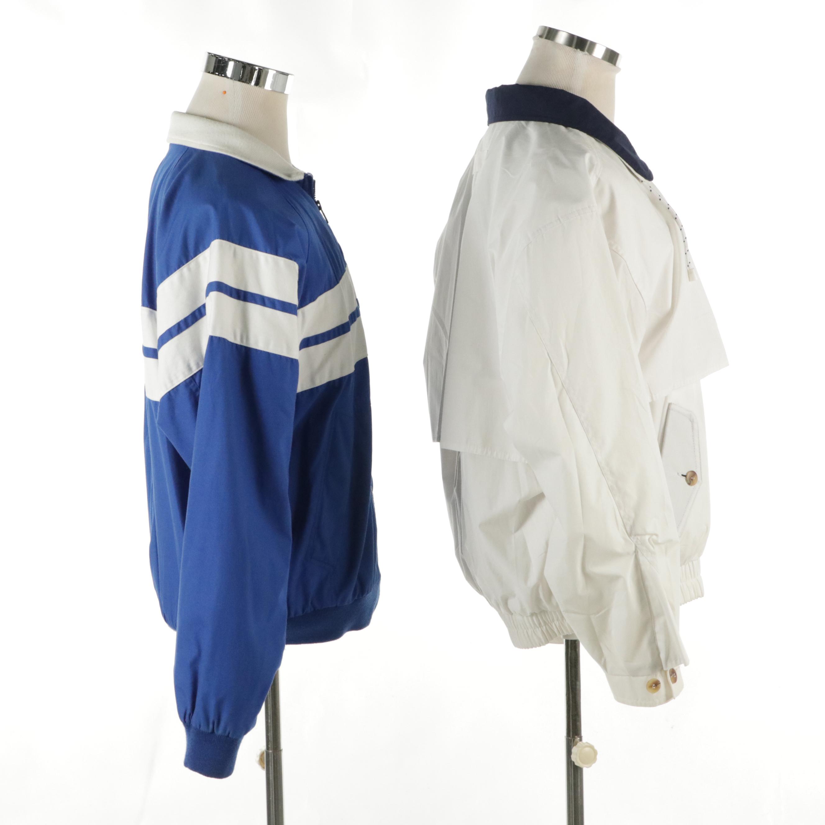 Men's Vintage Christian Dior Monsieur Front Zip Jacket & Gear Windbreaker