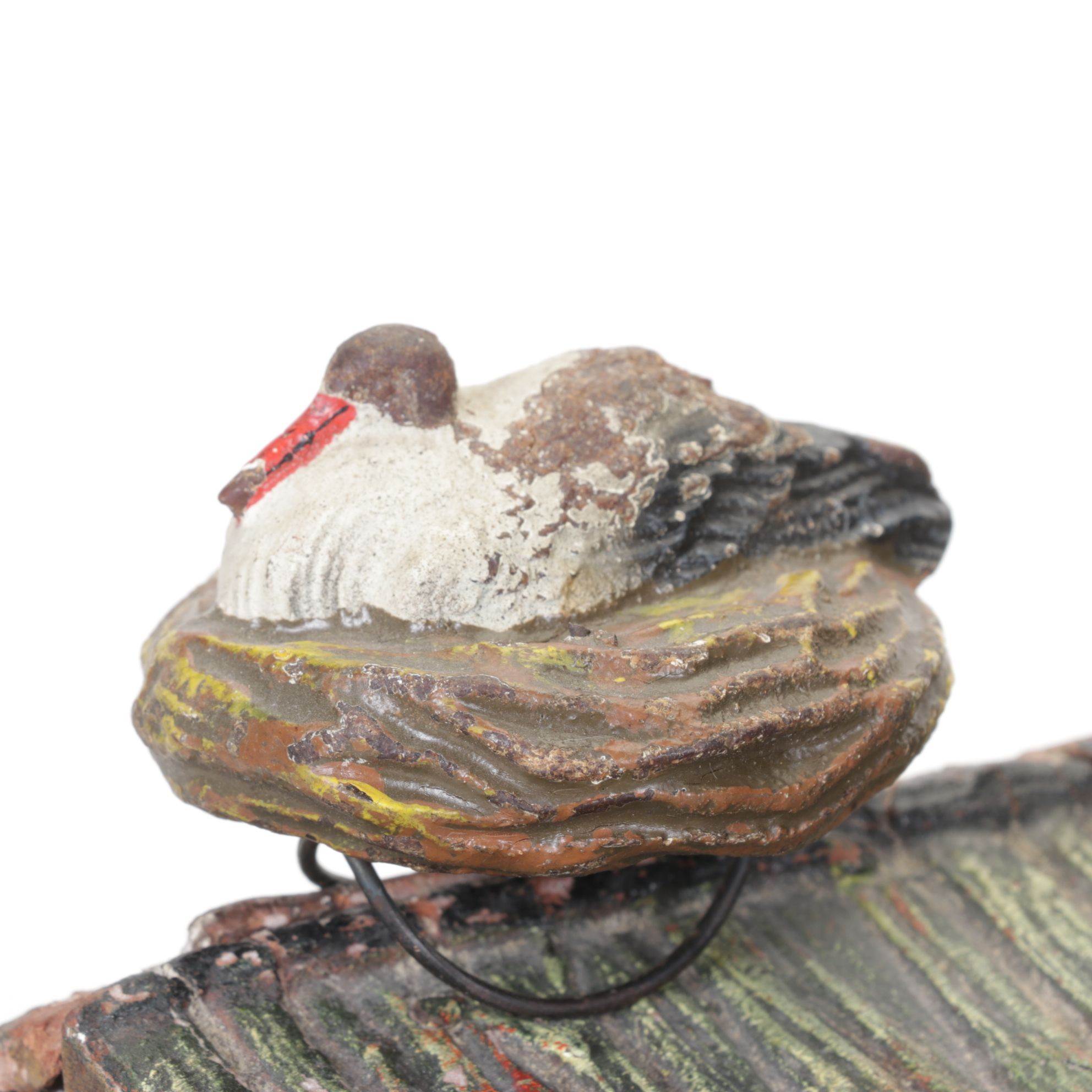 German Noah's Ark Play Set with Animal Figurines, Mid-20th Century