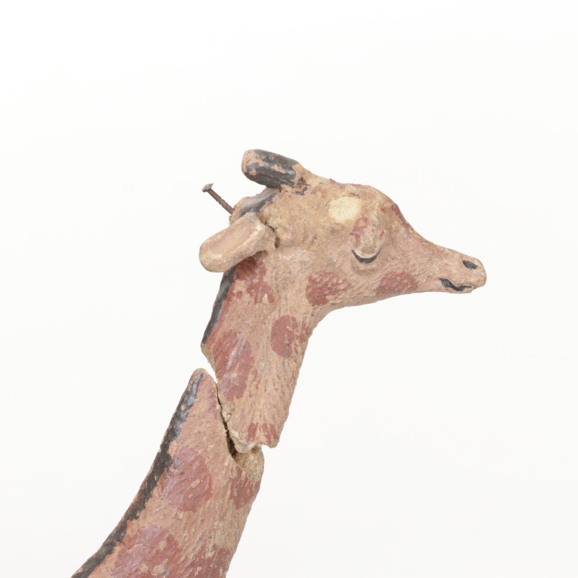 German Noah's Ark Play Set with Animal Figurines, Mid-20th Century