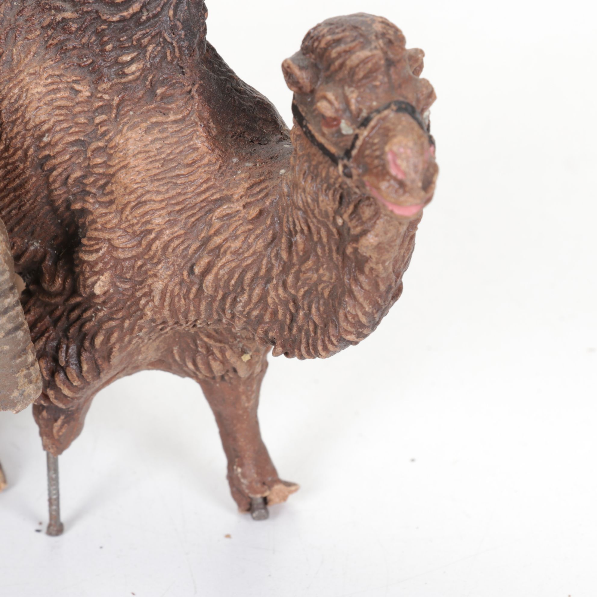 German Noah's Ark Play Set with Animal Figurines, Mid-20th Century