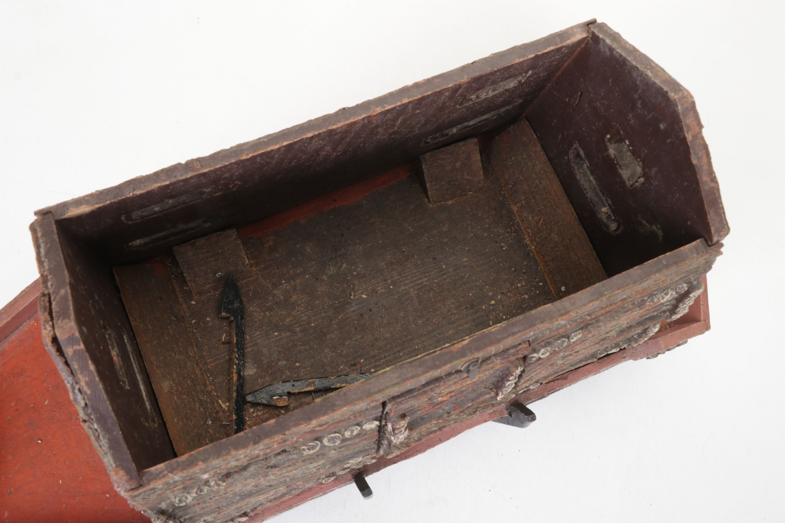 German Noah's Ark Play Set with Animal Figurines, Mid-20th Century