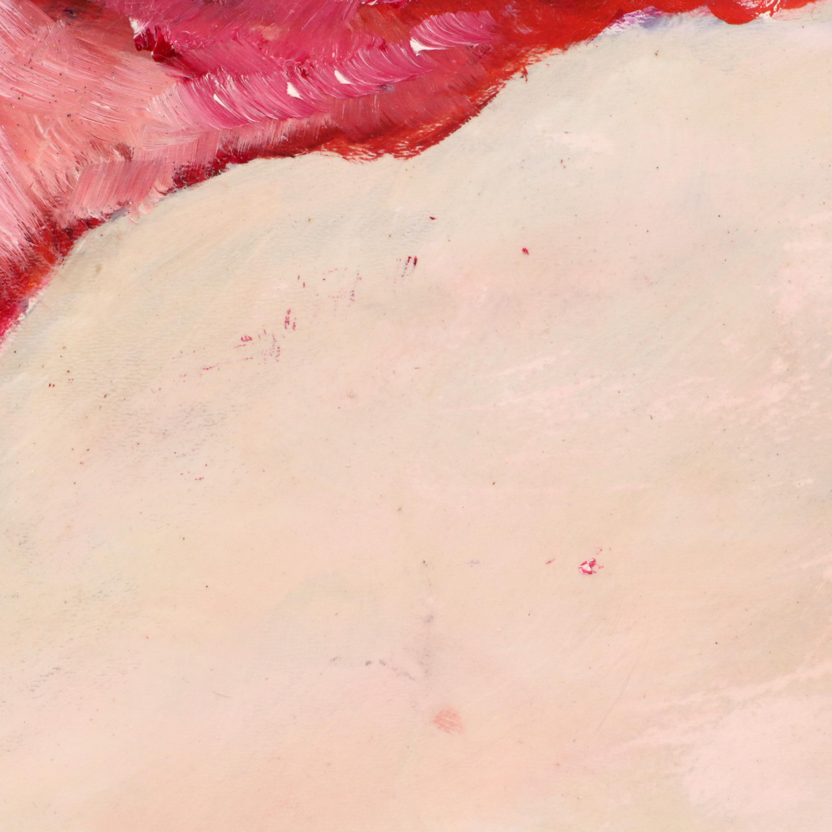 James Conroy Oil Painting of Abstracted Form